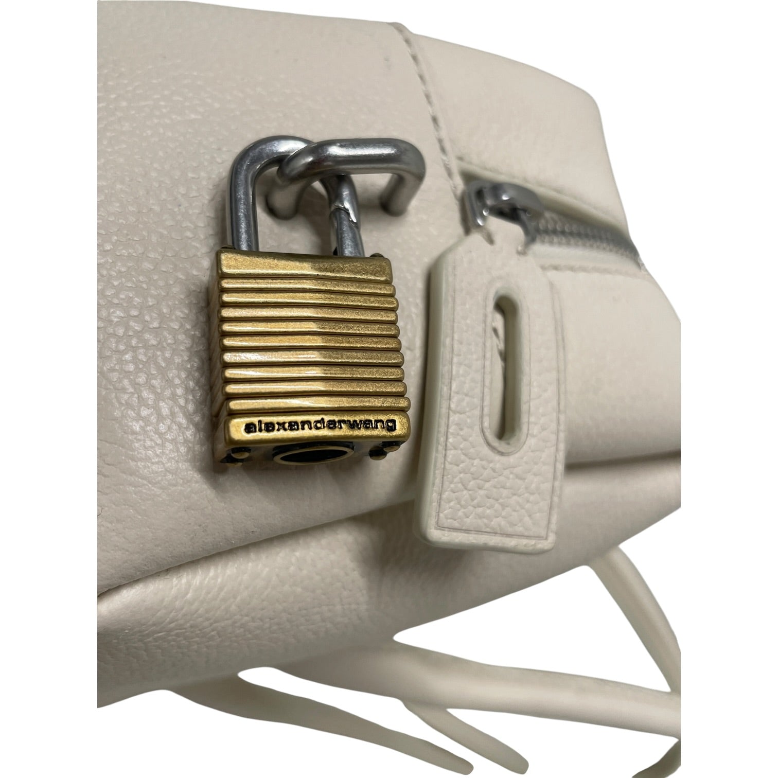 Alexander Wang/Hand Bag/Leather/CRM/STUDDED BOTTOM view 6