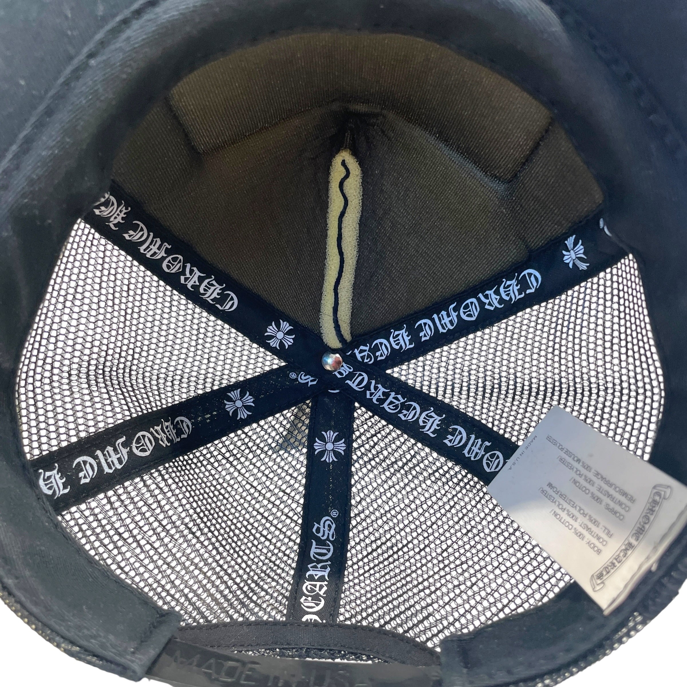 CHROME HEARTS/Hat/OS/Graphic/Cotton/BLK/M's/Logo Hat view 5