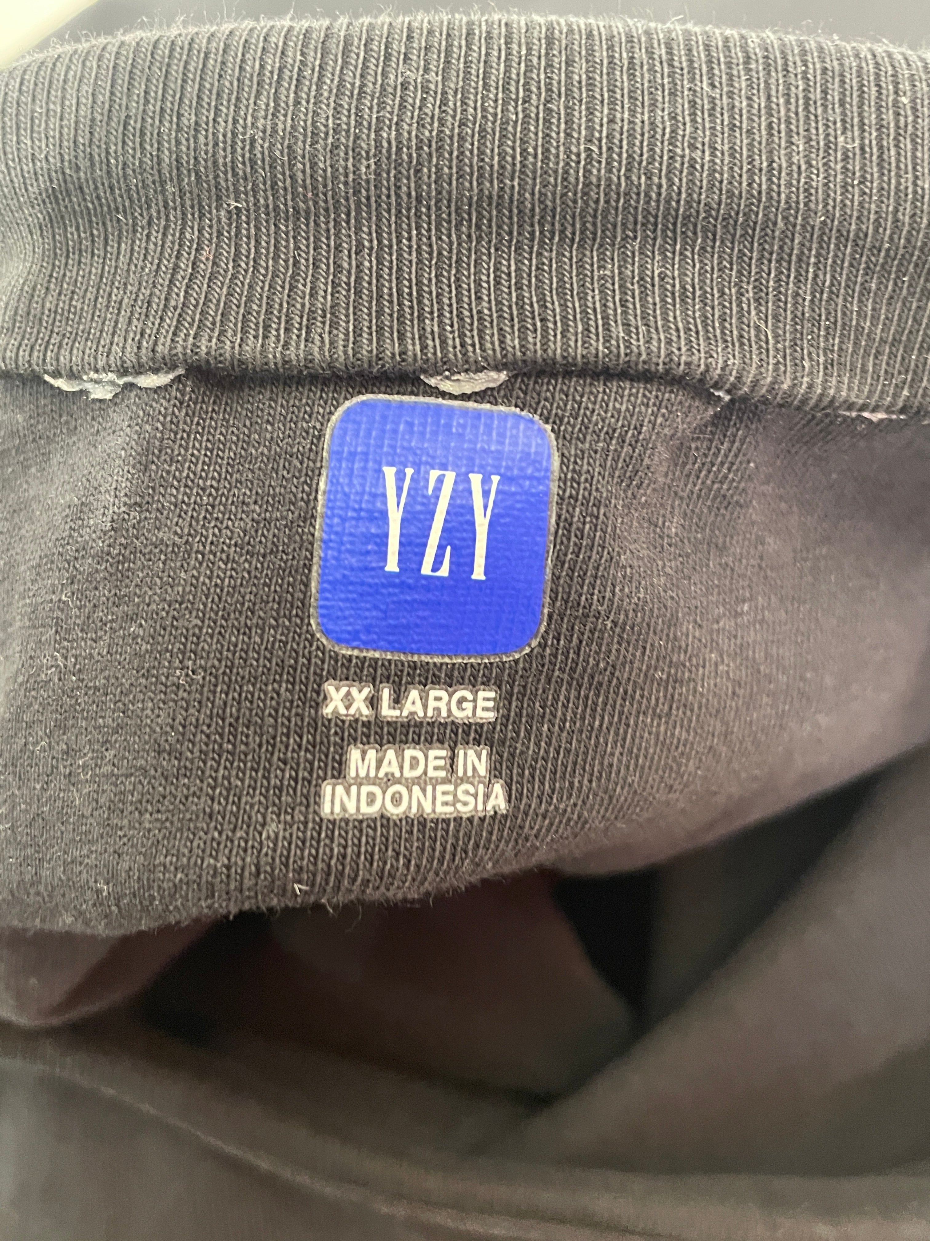YEEZY GAP ENGINEERED BY BALENCIAGA/T-Shirt/XXL/Cotton/BLK/ view 3