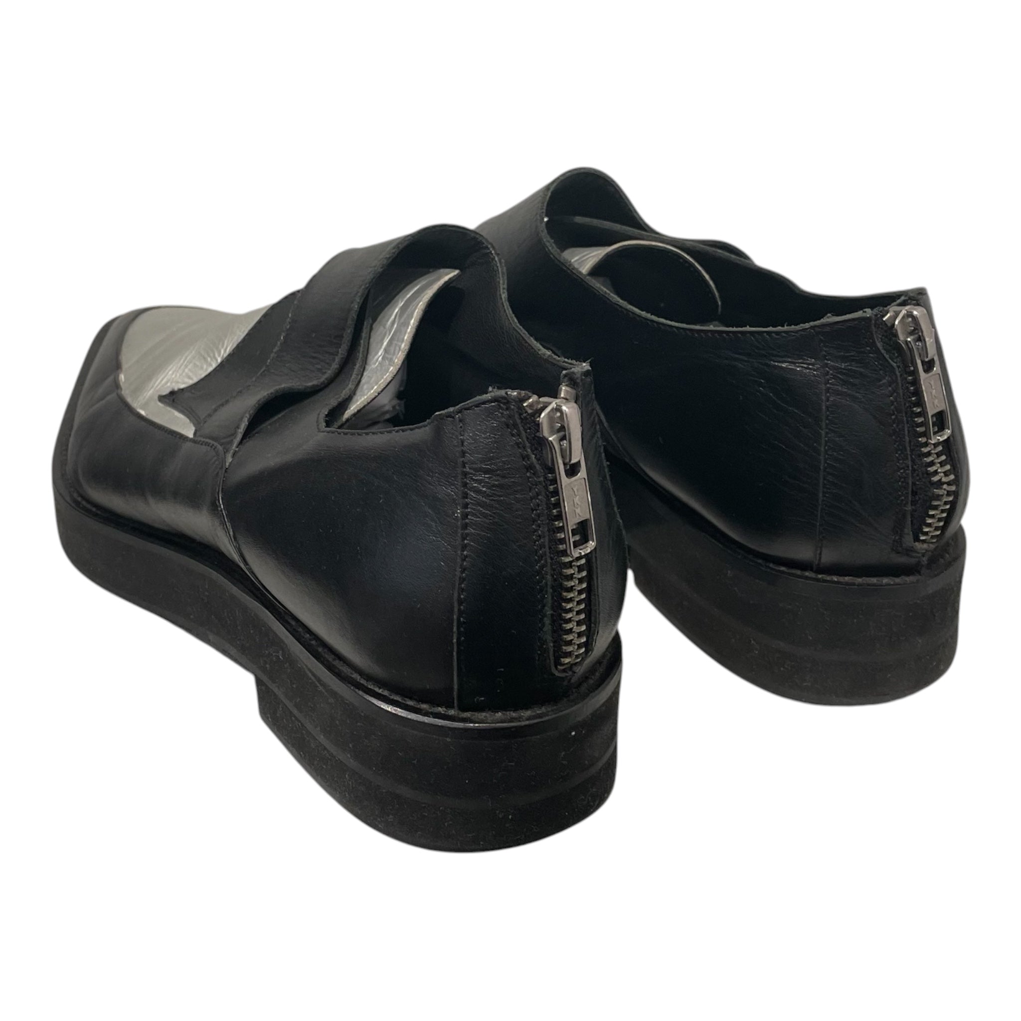 Helmut Lang/Dress Shoes/EU 40/BLK/pointed creeper loafer view 2