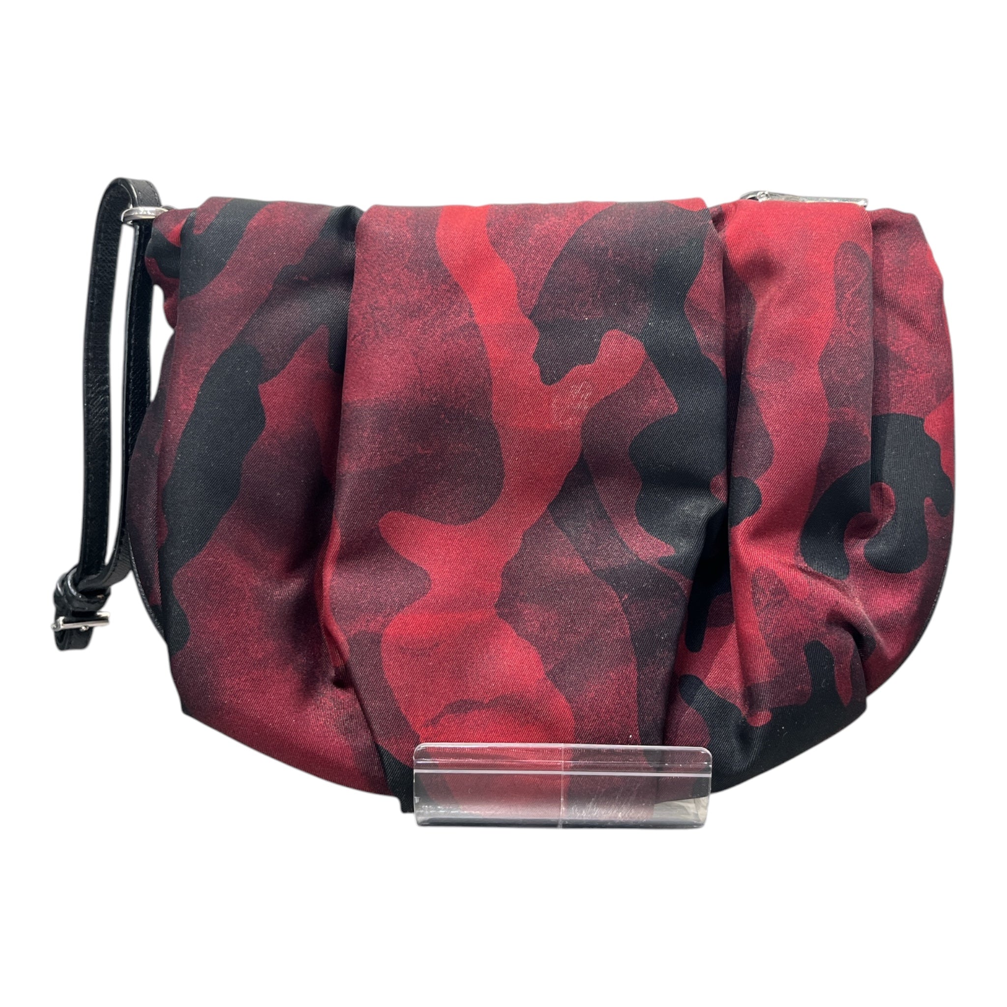PRADA/Pouch/Camouflage/Nylon/RED/Trimmed Tessuot Stampata view 2