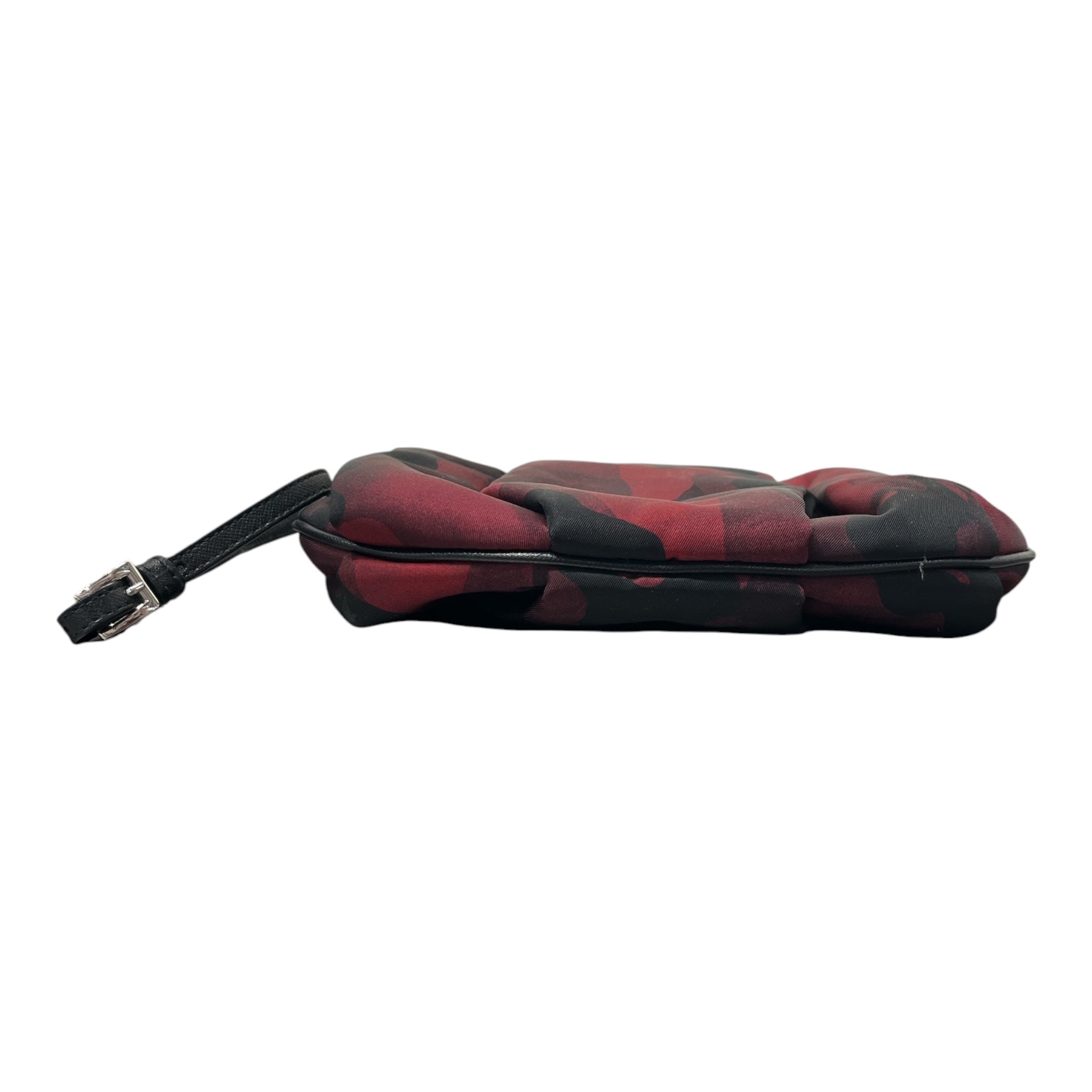 PRADA/Pouch/Camouflage/Nylon/RED/Trimmed Tessuot Stampata view 3