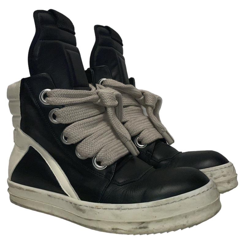 Rick Owens/Hi-Sneakers/EU 40/Leather/BLK/geobasket jumbo laces