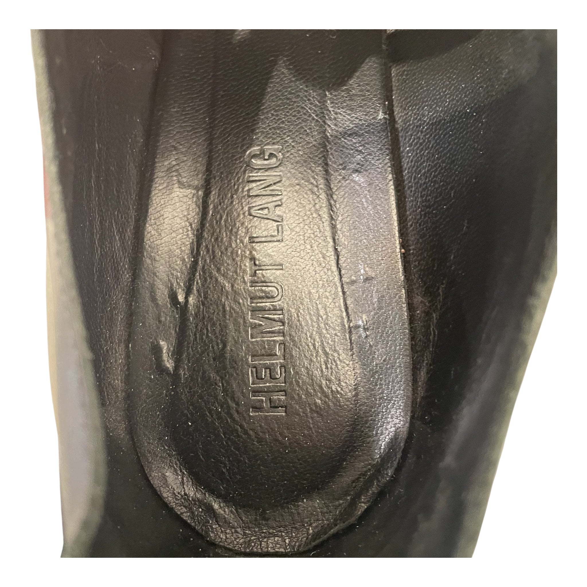 Helmut Lang/Dress Shoes/EU 40/BLK/pointed creeper loafer view 3