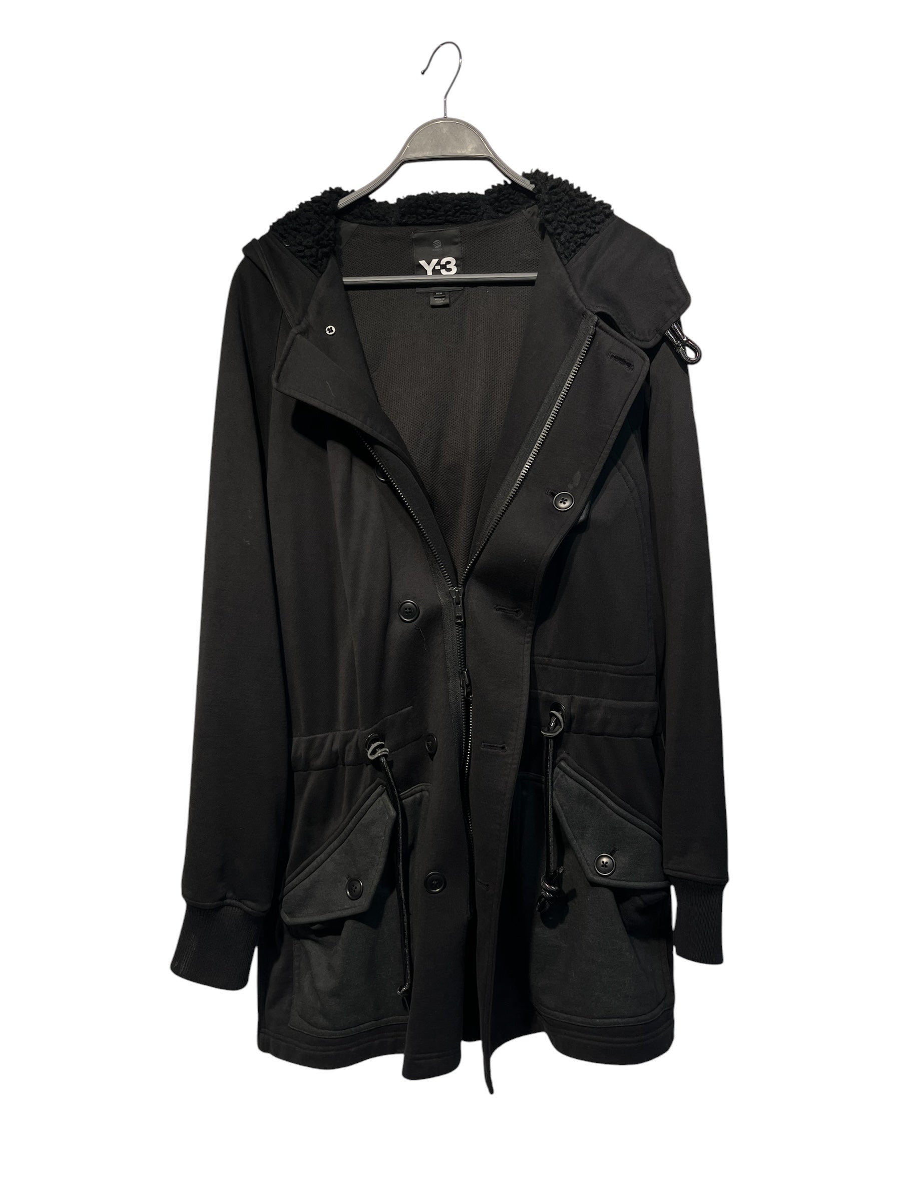 Y-3/Coat/M/Cotton/BLK/ view 2