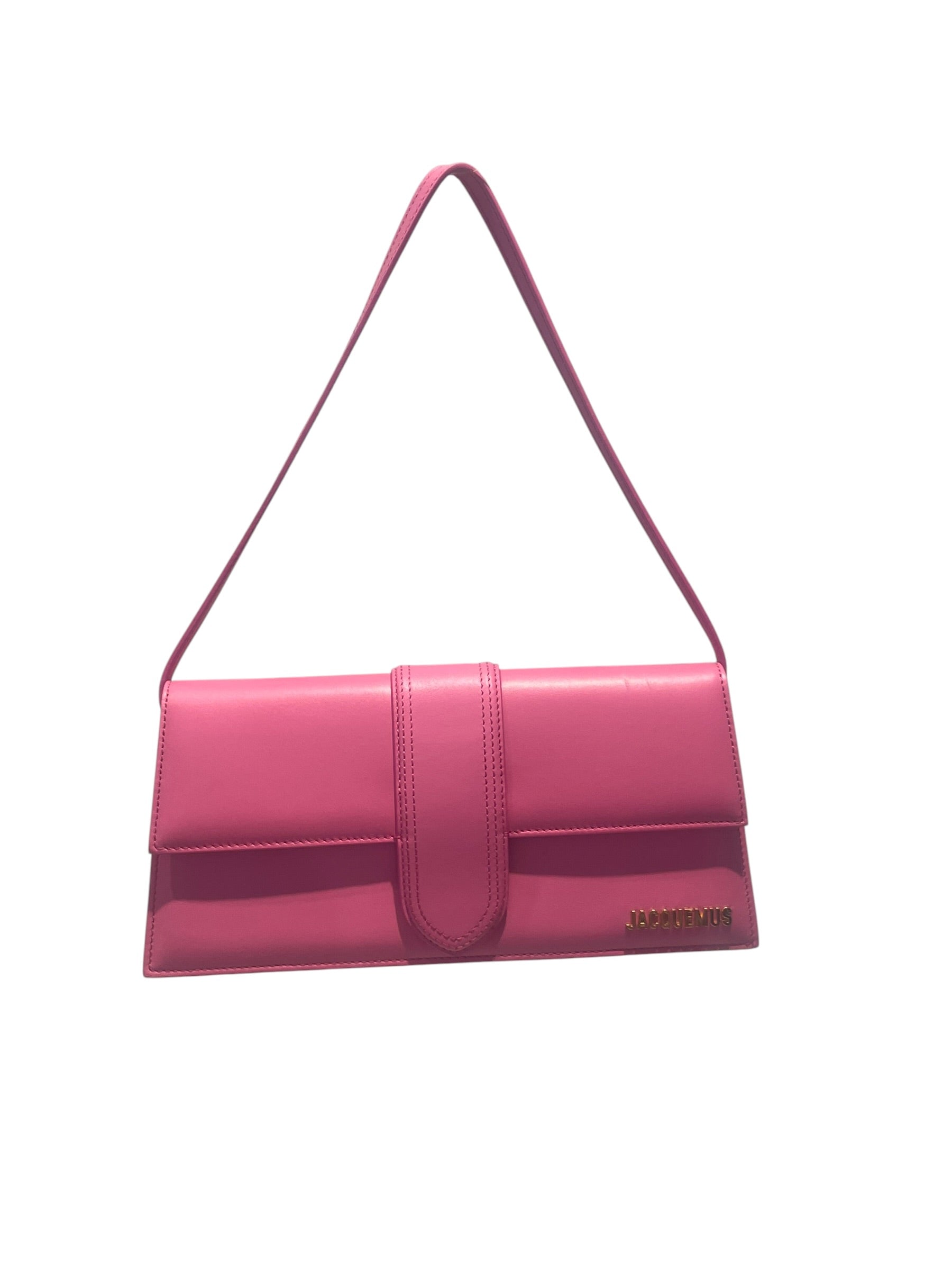 JACQUEMUS/Hand Bag/Leather/PNK/Le Bambino Long Bag view 1