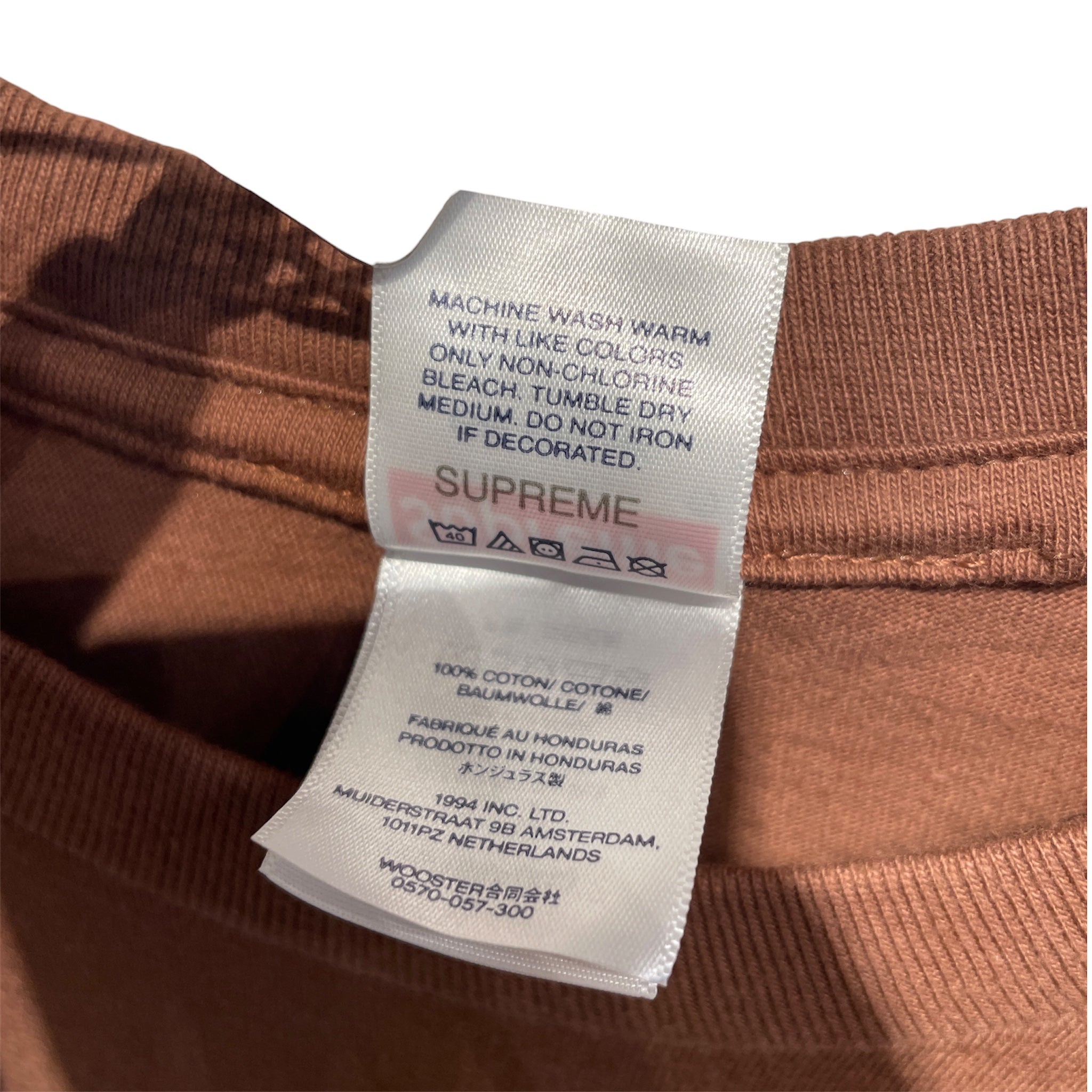 Supreme/T-Shirt/XL/Cotton/BRW/Graphic/Aretha Tee view 4