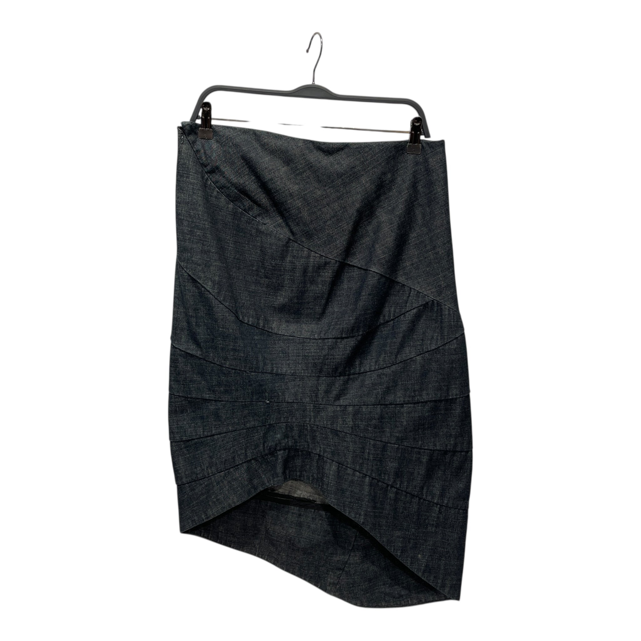 THREE AS FOUR/Long Skirt/3/Denim/IDG/AYSM SPIRAL view 2