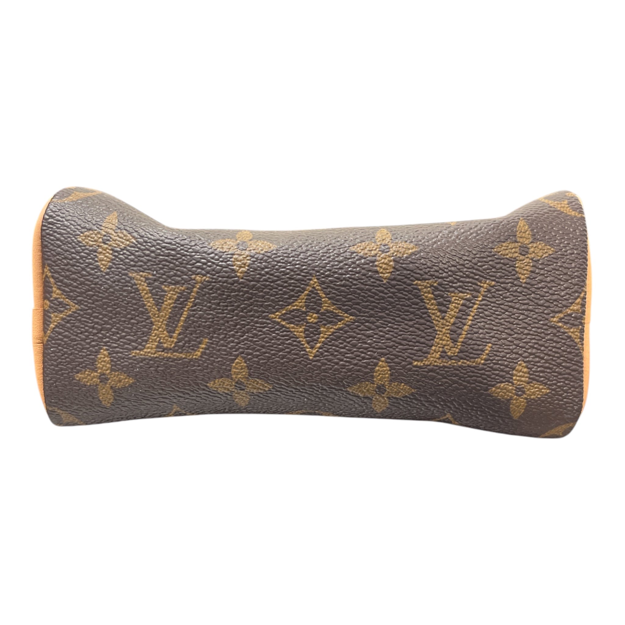 LOUIS VUITTON/Cross Body Bag/Monogram/Leather/BRW/NANO SPEEDY view 5