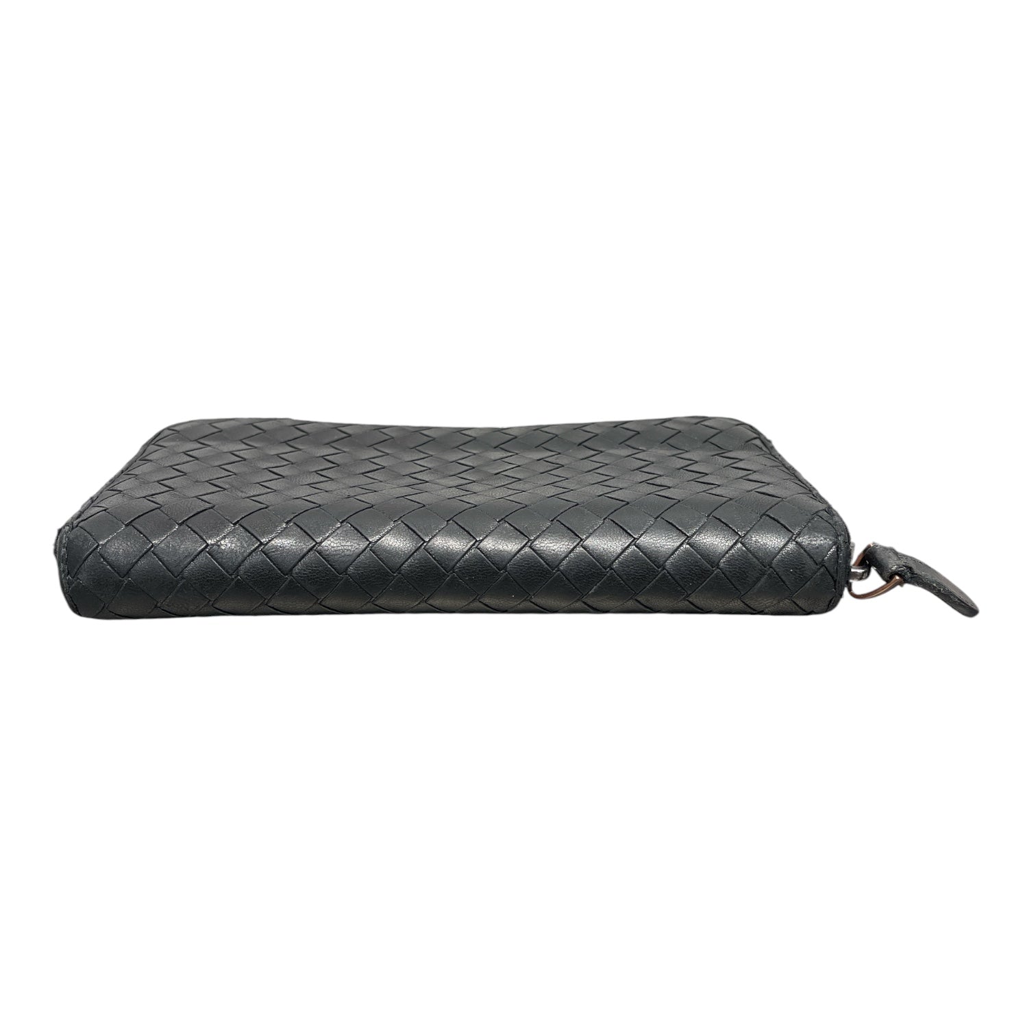 BOTTEGA VENETA/Trifold Wallet/Leather/BLK/L's/Zip Around Wallet view 3
