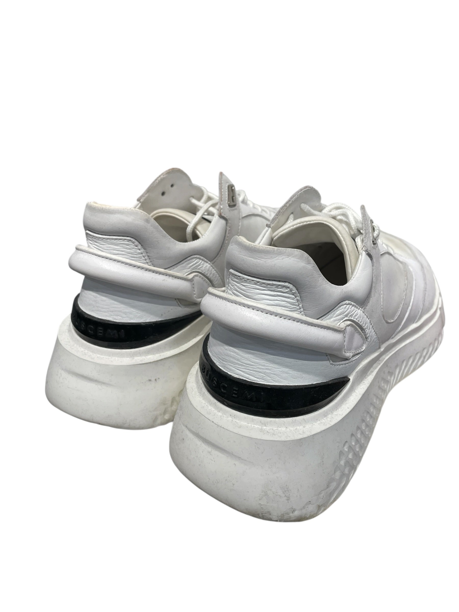 BUSCEMI/Hi-Sneakers/EU 41/Leather/WHT/ view 3