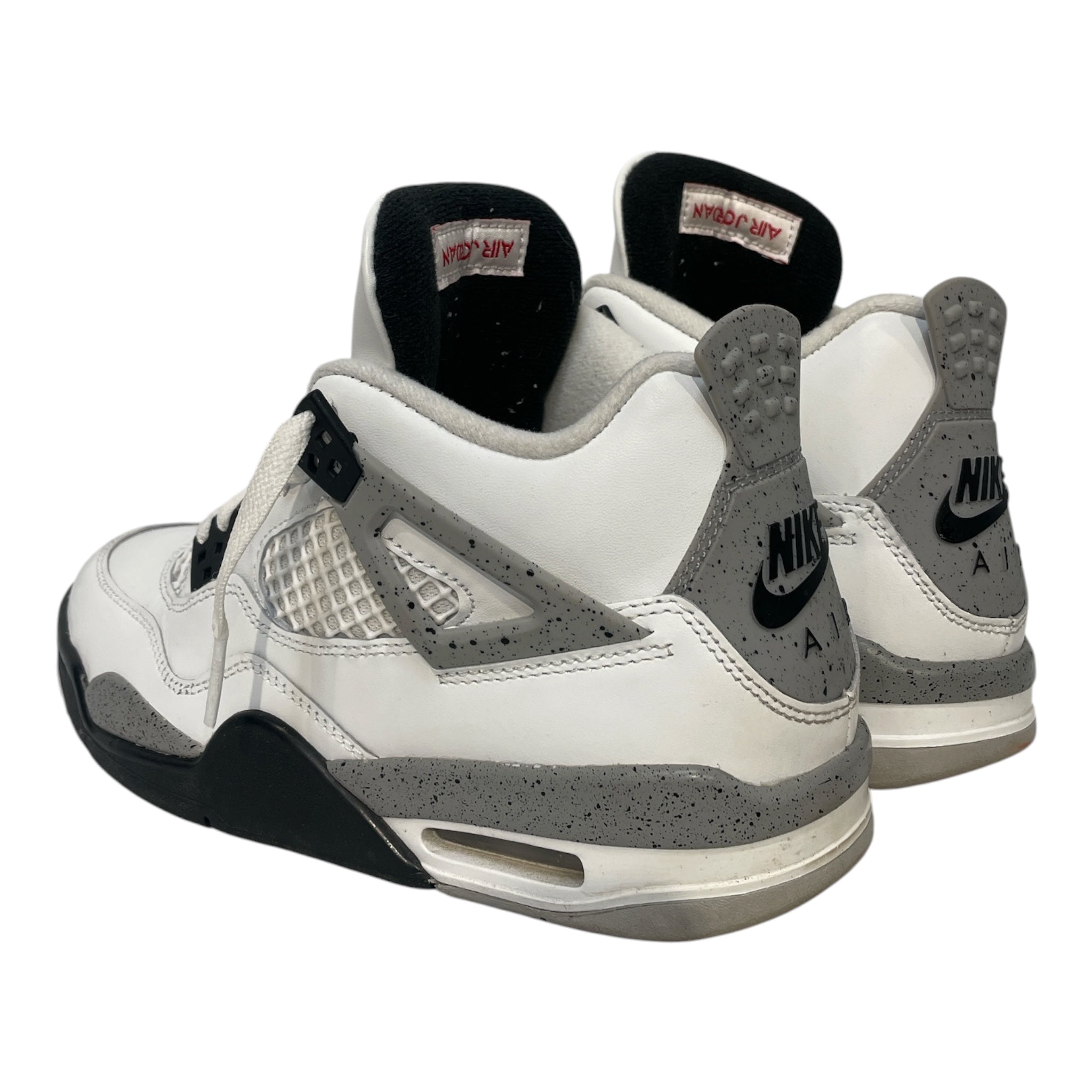 NIKE/AIR JORDAN 4 RETRO OG/Hi-Sneakers/US 5.5/Leather/WHT/IB4171-100 view 2
