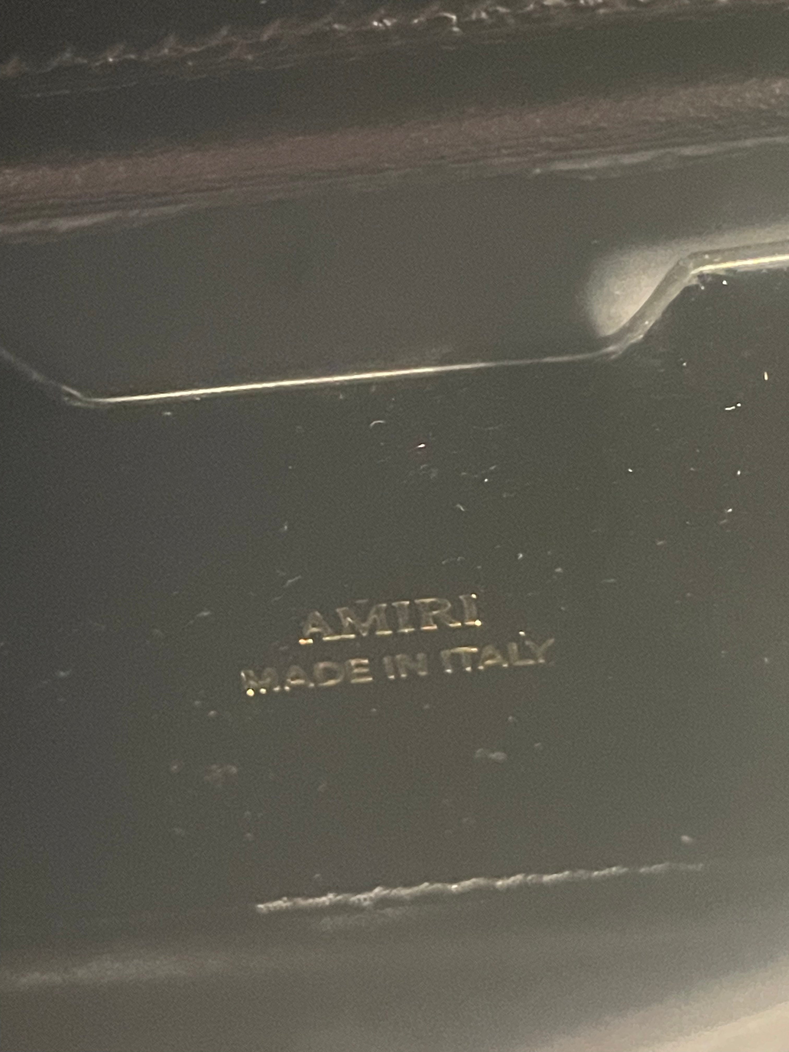AMIRI/Clutch Bag/Leather/BLK/MA CLUTCH view 5