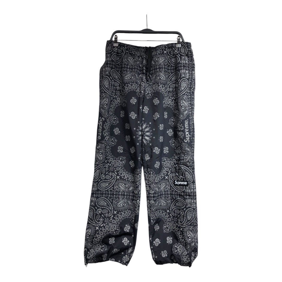 Supreme/Bootcut Pants/L/Nylon/GRY/All Over Print/ view 1