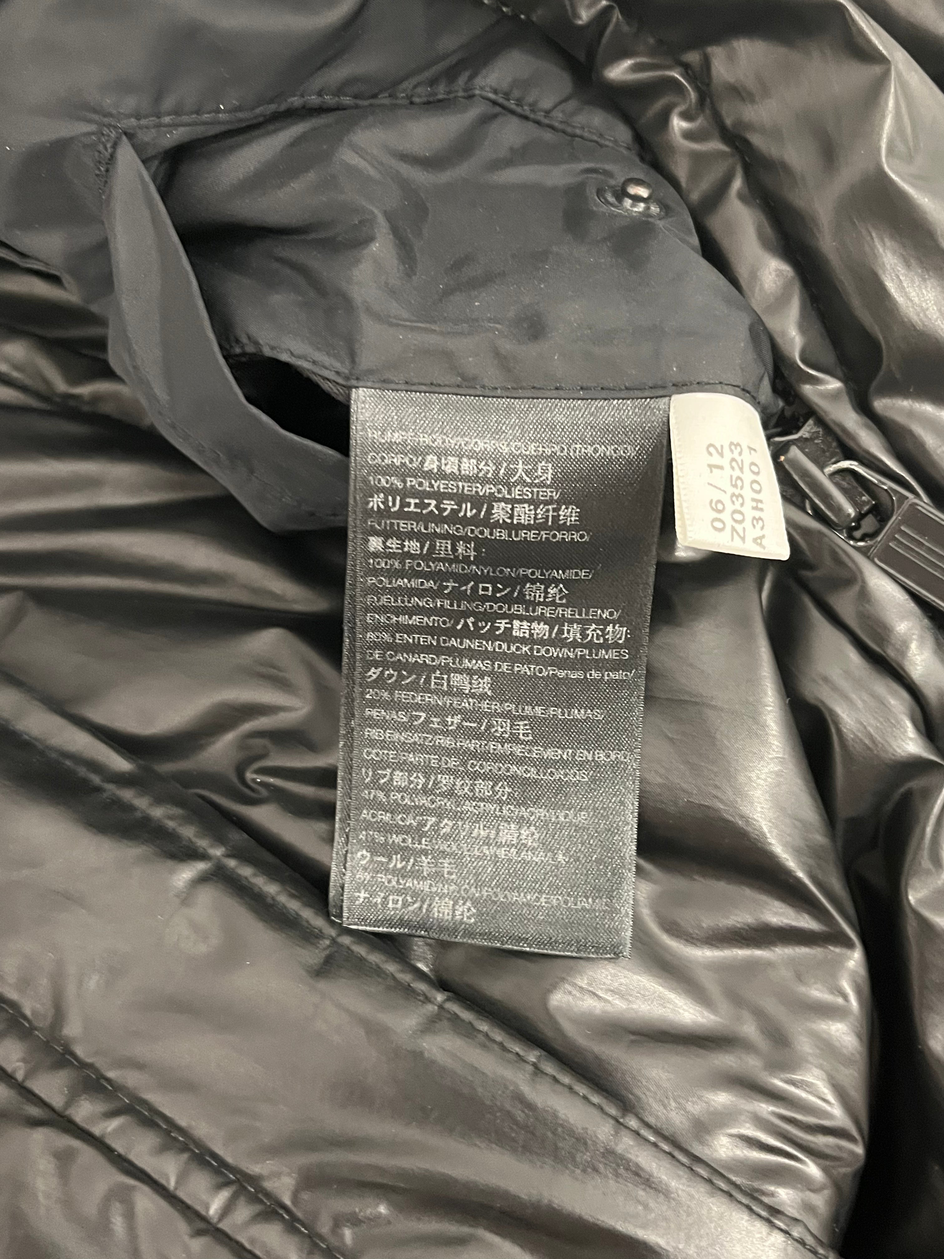 Y-3/Mod Parka/XS/Nylon/BLK/Ribbed Collar Bomber Parka view 4