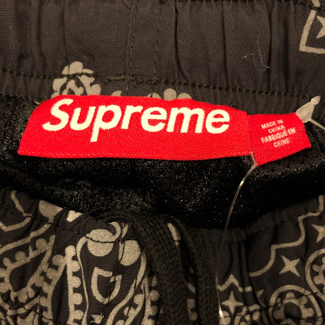 Supreme/Bootcut Pants/L/Nylon/GRY/All Over Print/ view 3