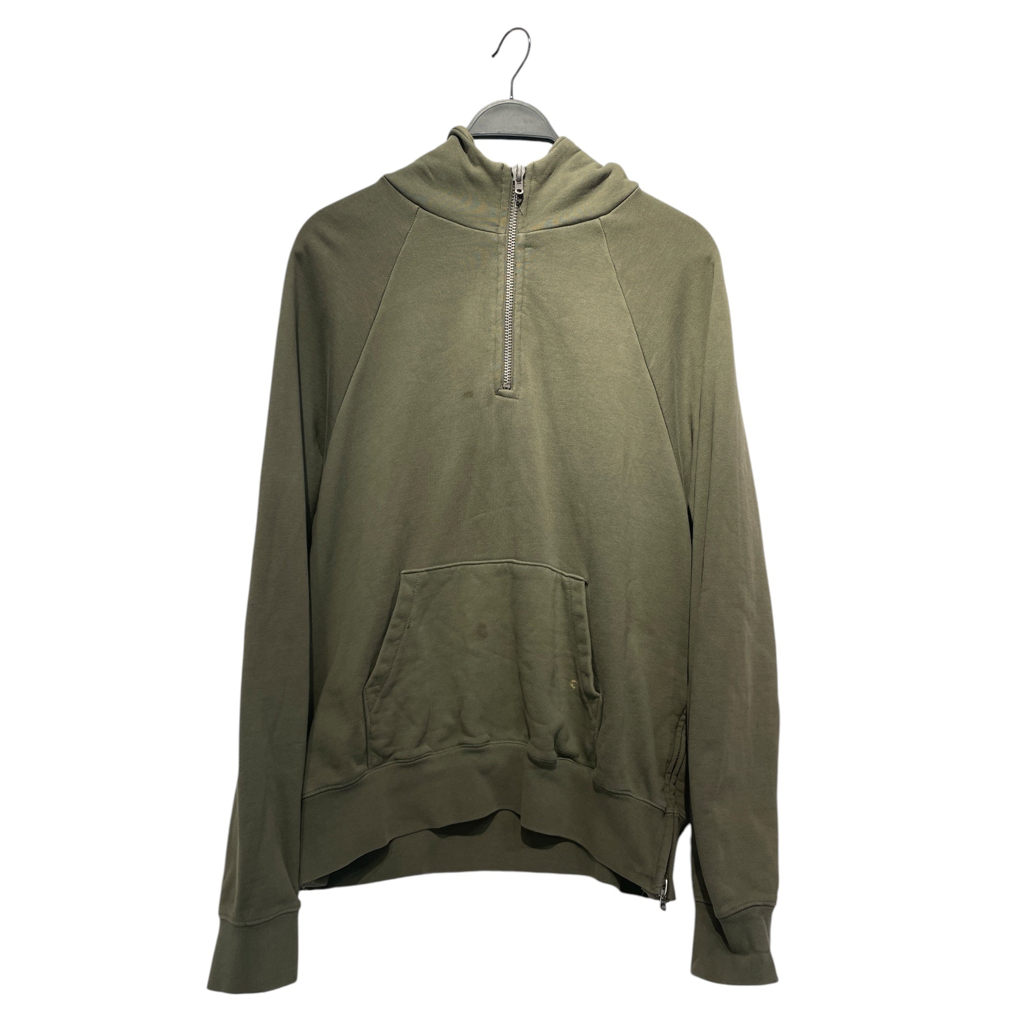 FEAR OF GOD/Zip Up Hoodie/L/Cotton/GRN/ view 1