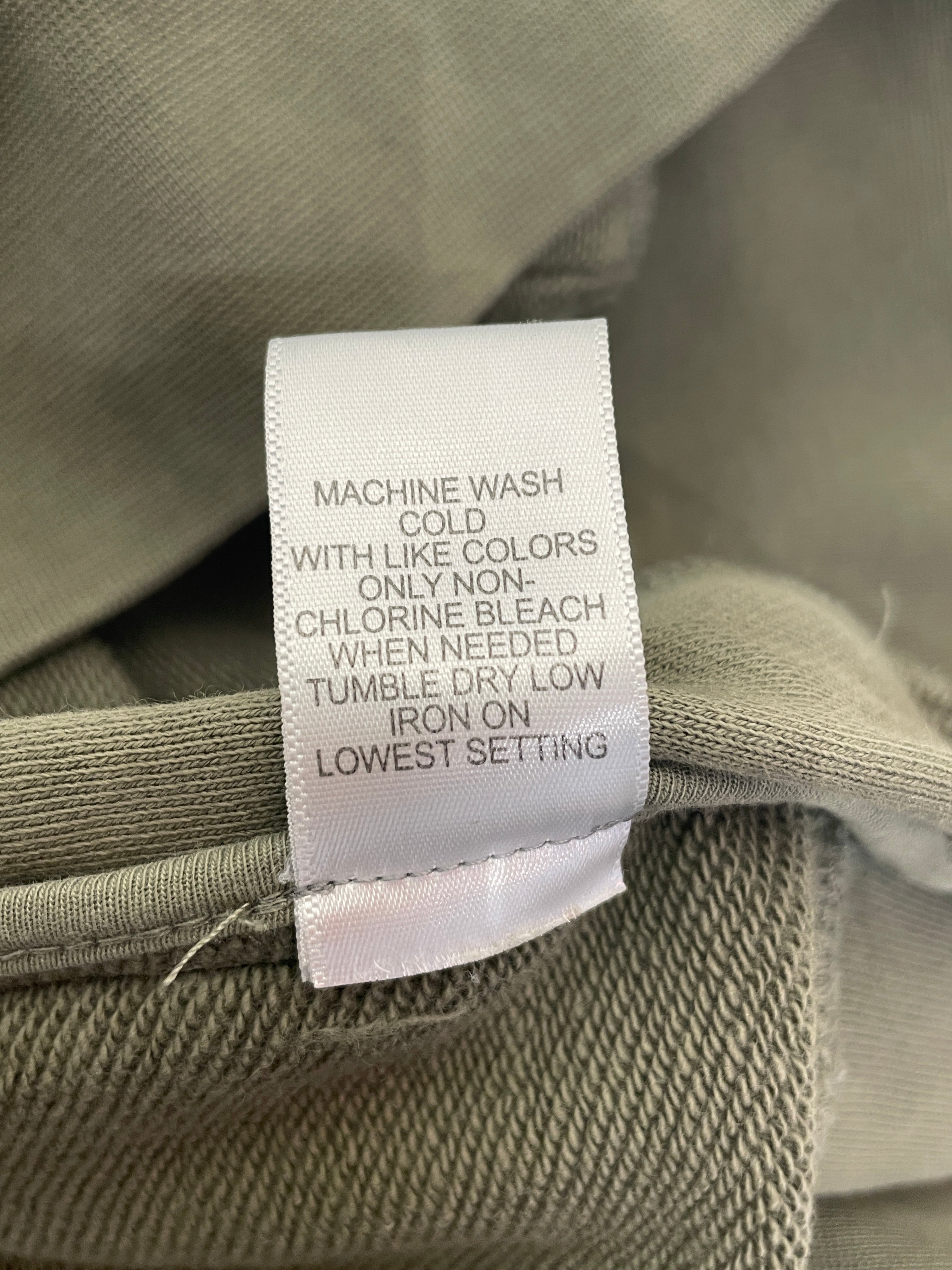 FEAR OF GOD/Zip Up Hoodie/L/Cotton/GRN/ view 5