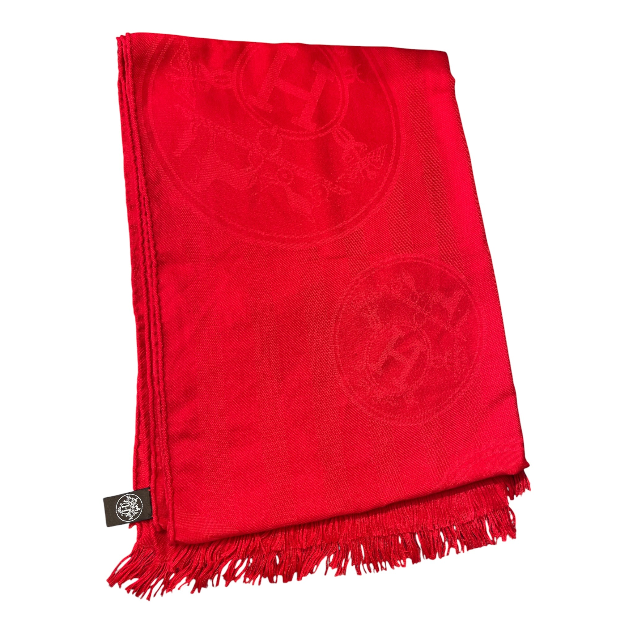 HERMES/Stole/Cashmere/All Over Print/Multicolor view 1
