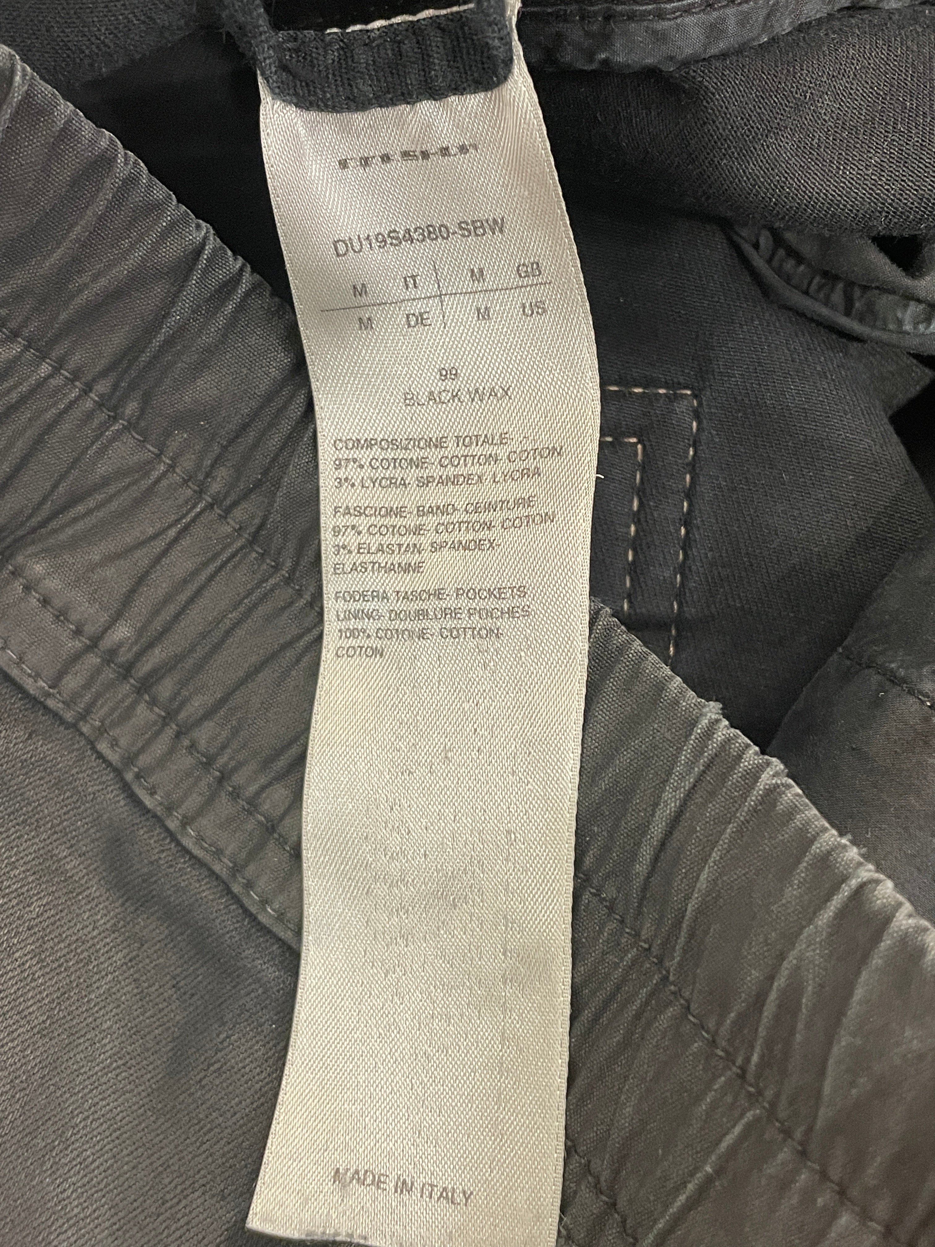 Rick Owens/Shorts/M/Cotton/BLK/drop crotch drkshdw view 3