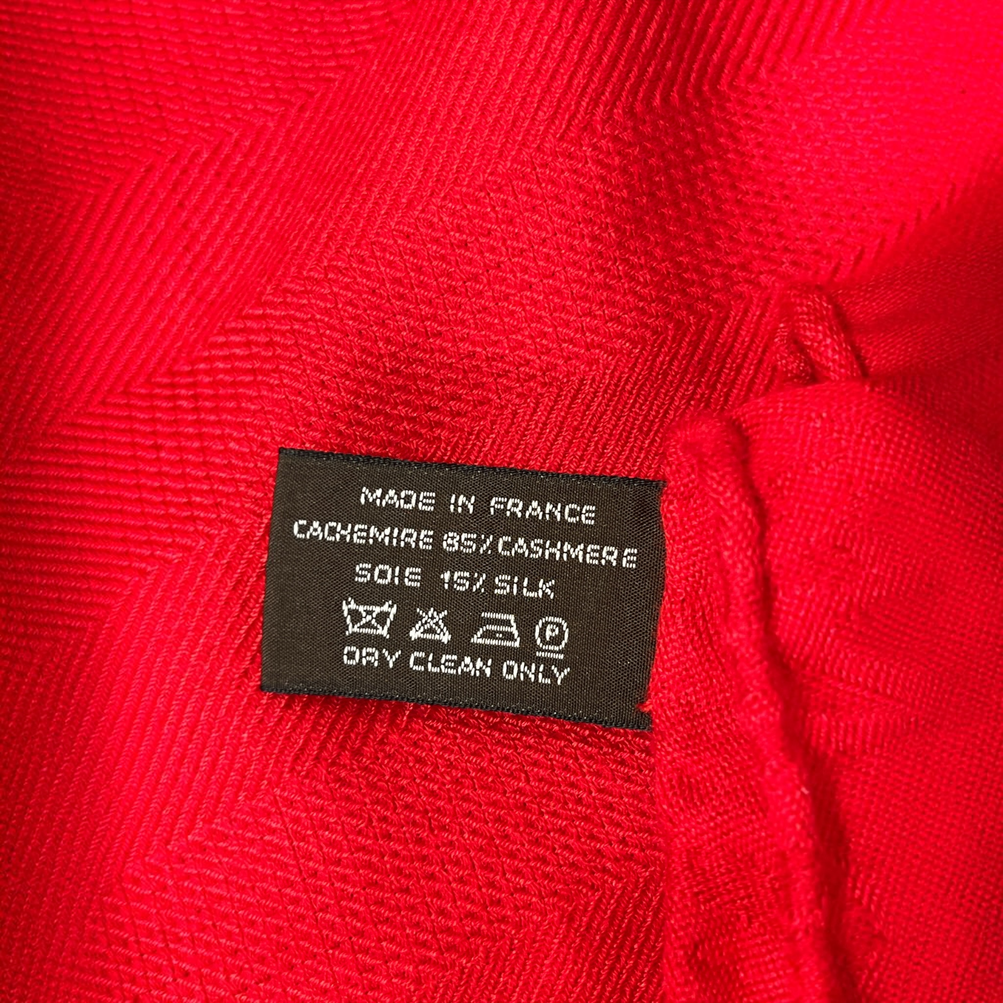 HERMES/Stole/Cashmere/All Over Print/Multicolor view 3