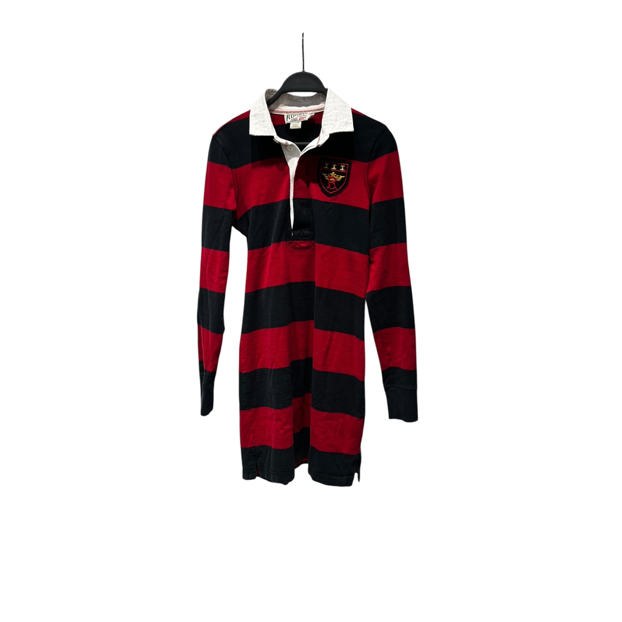 RALPH LAUREN/Polo, Rugby/S/Stripe/Cotton/RED/ view 1