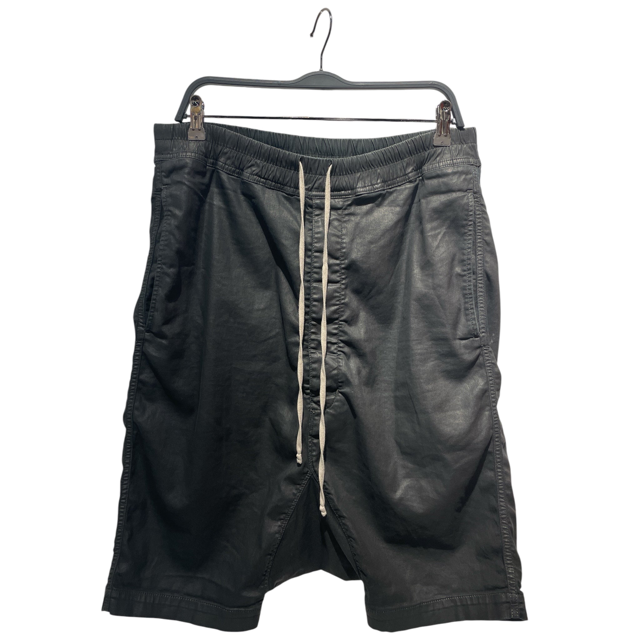 Rick Owens/Shorts/M/Cotton/BLK/drop crotch drkshdw view 1