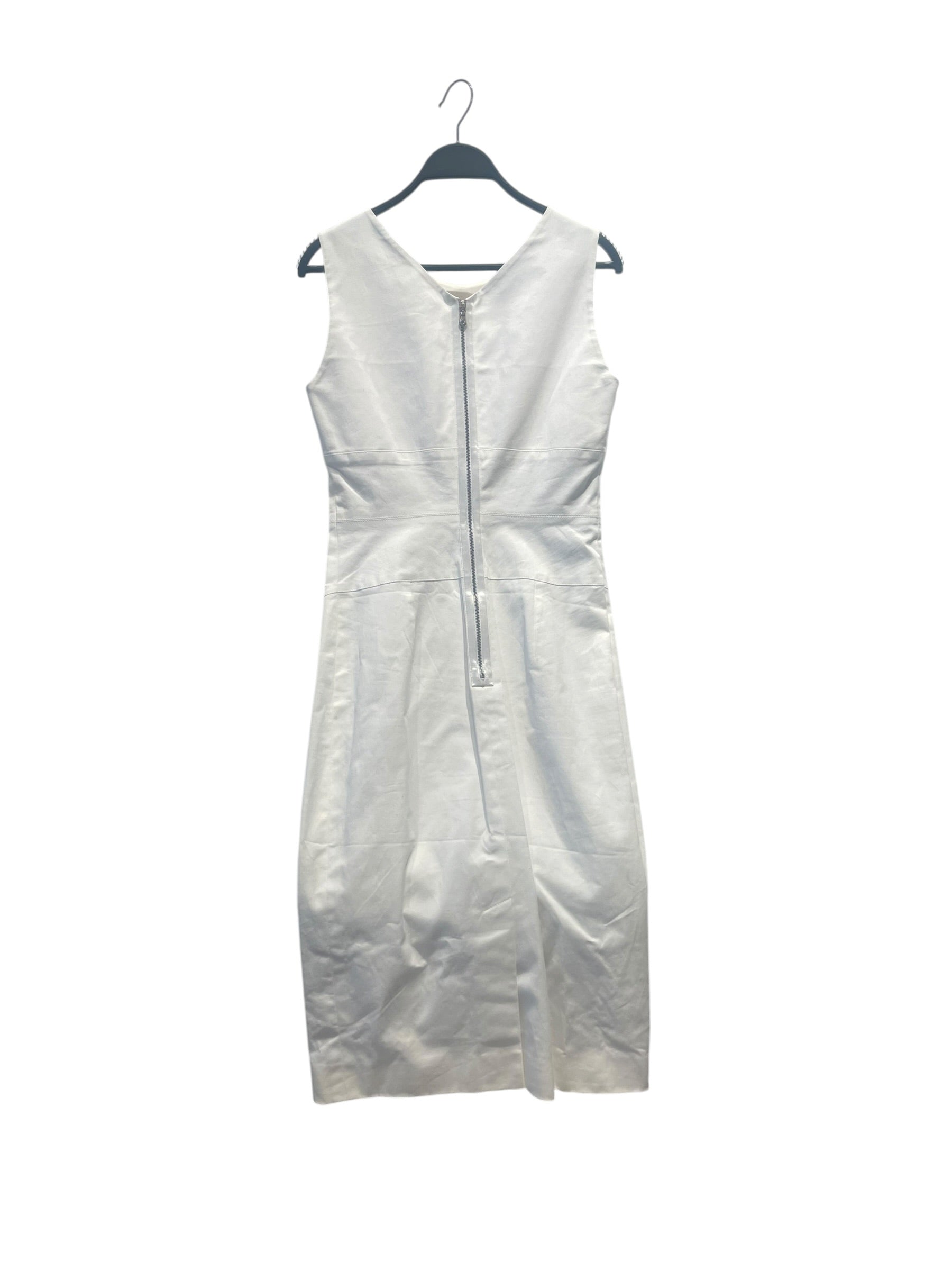 DOLCE&GABBANA/SL Dress/42/Cotton/WHT/ view 2