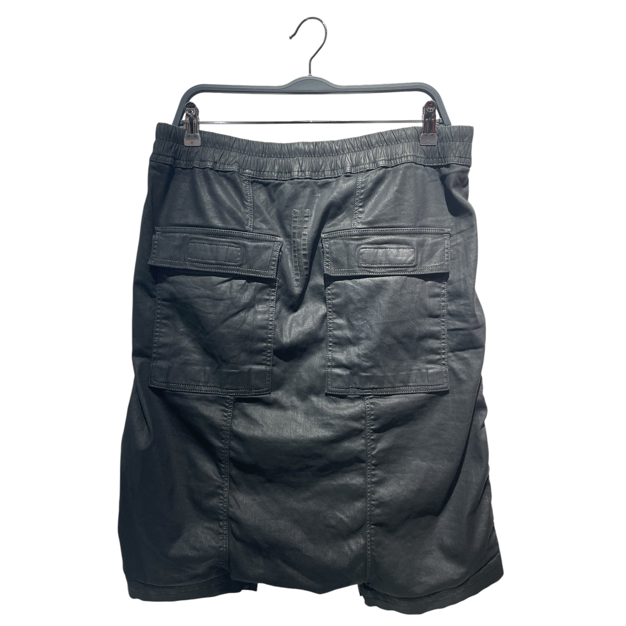 Rick Owens/Shorts/M/Cotton/BLK/drop crotch drkshdw view 2