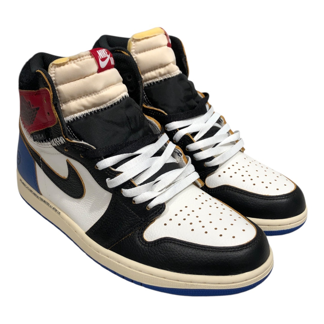 NIKE/X FRAGMENT X UNION AIR JORDAN 1 HI OG/Hi-Sneakers/US 10/Leather/MLT/IO7847-002 view 1