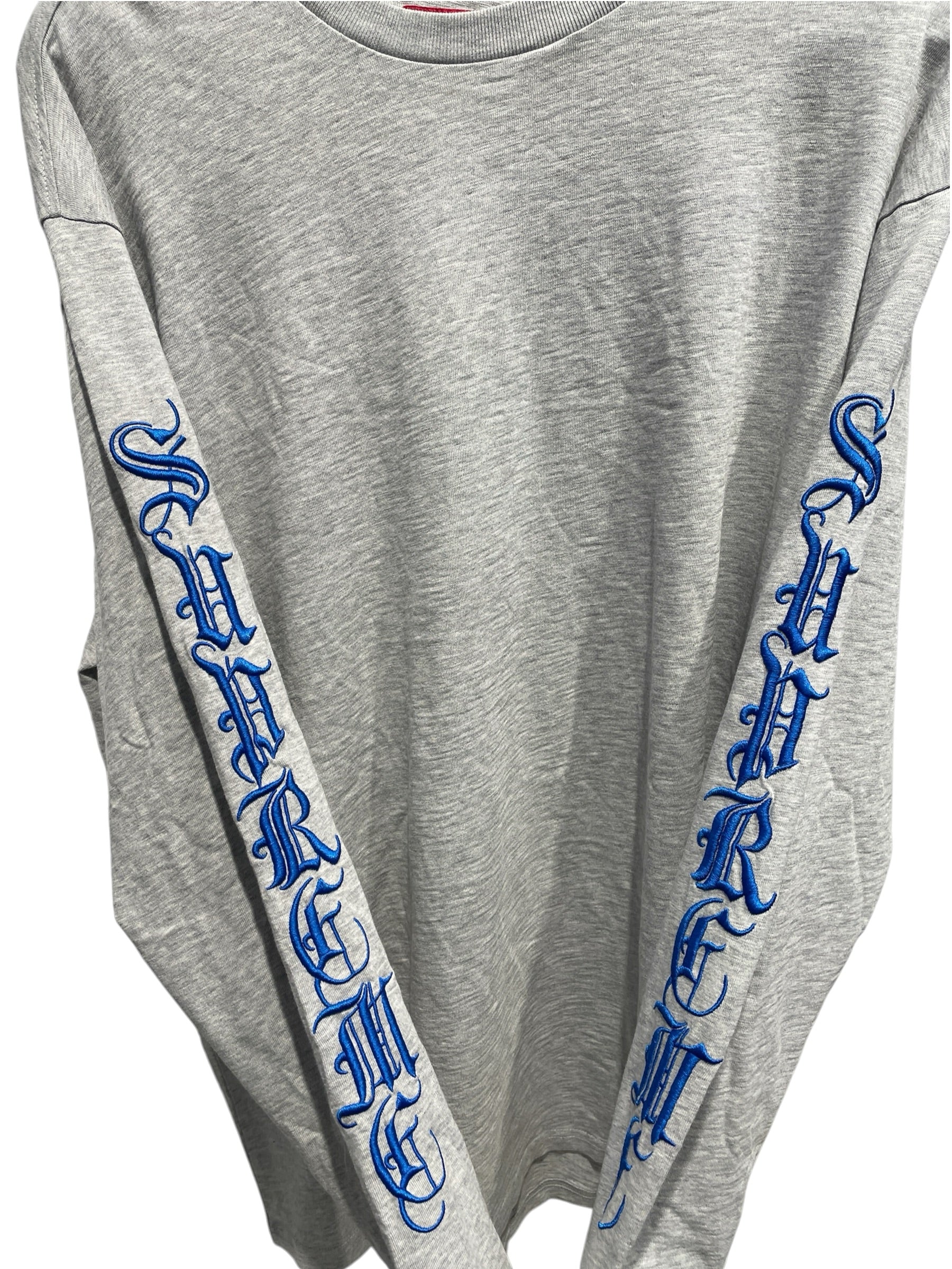 Supreme/T-shirt/XL/Cotton/Gray/Ye Old Arm Script view 3