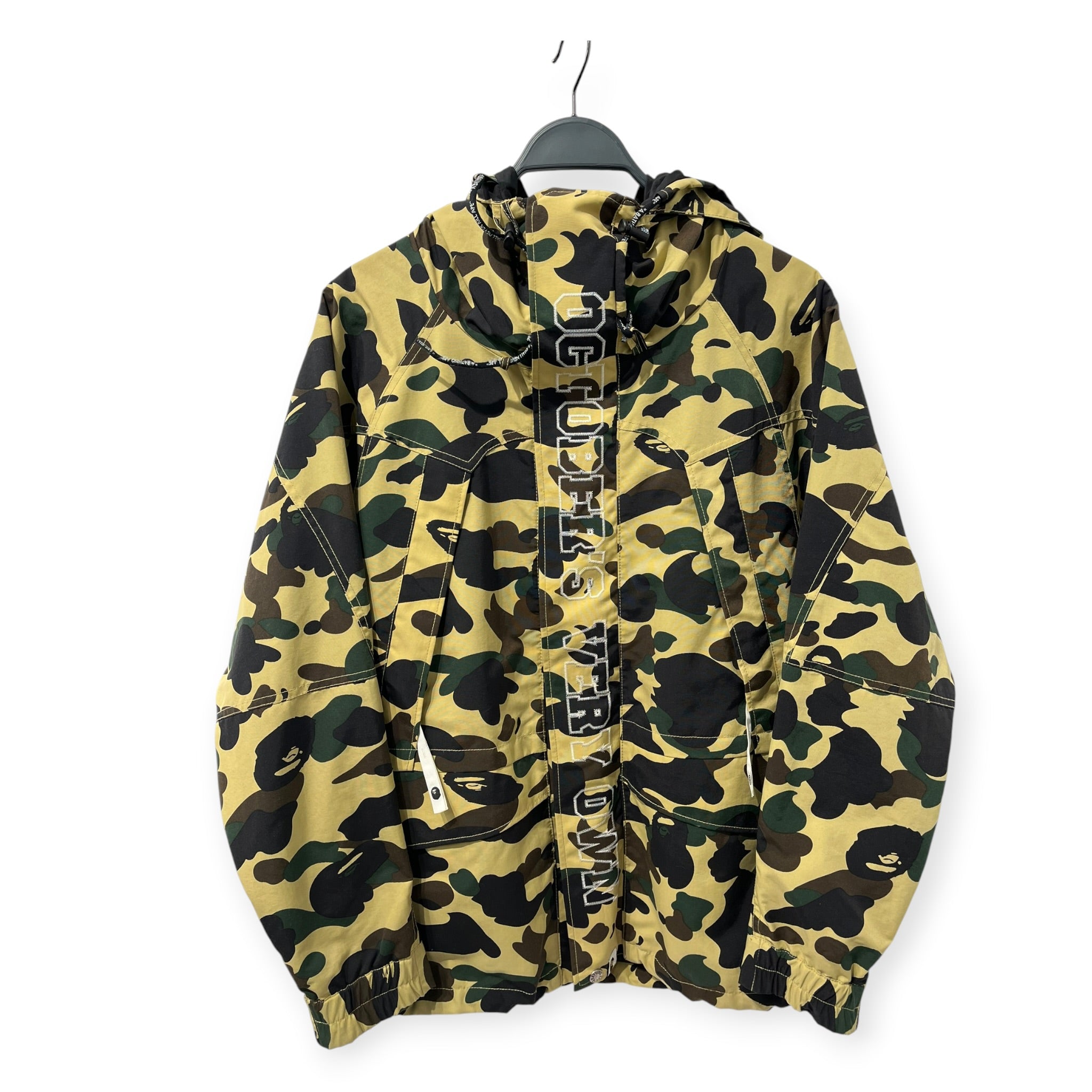 A BATHING APE/OCTOBERS VERY OWN(OVO)/Mountain Parka/L/Nylon/BEG/Camouflage/1ST CAMO SNOWBOARD JKT view 1