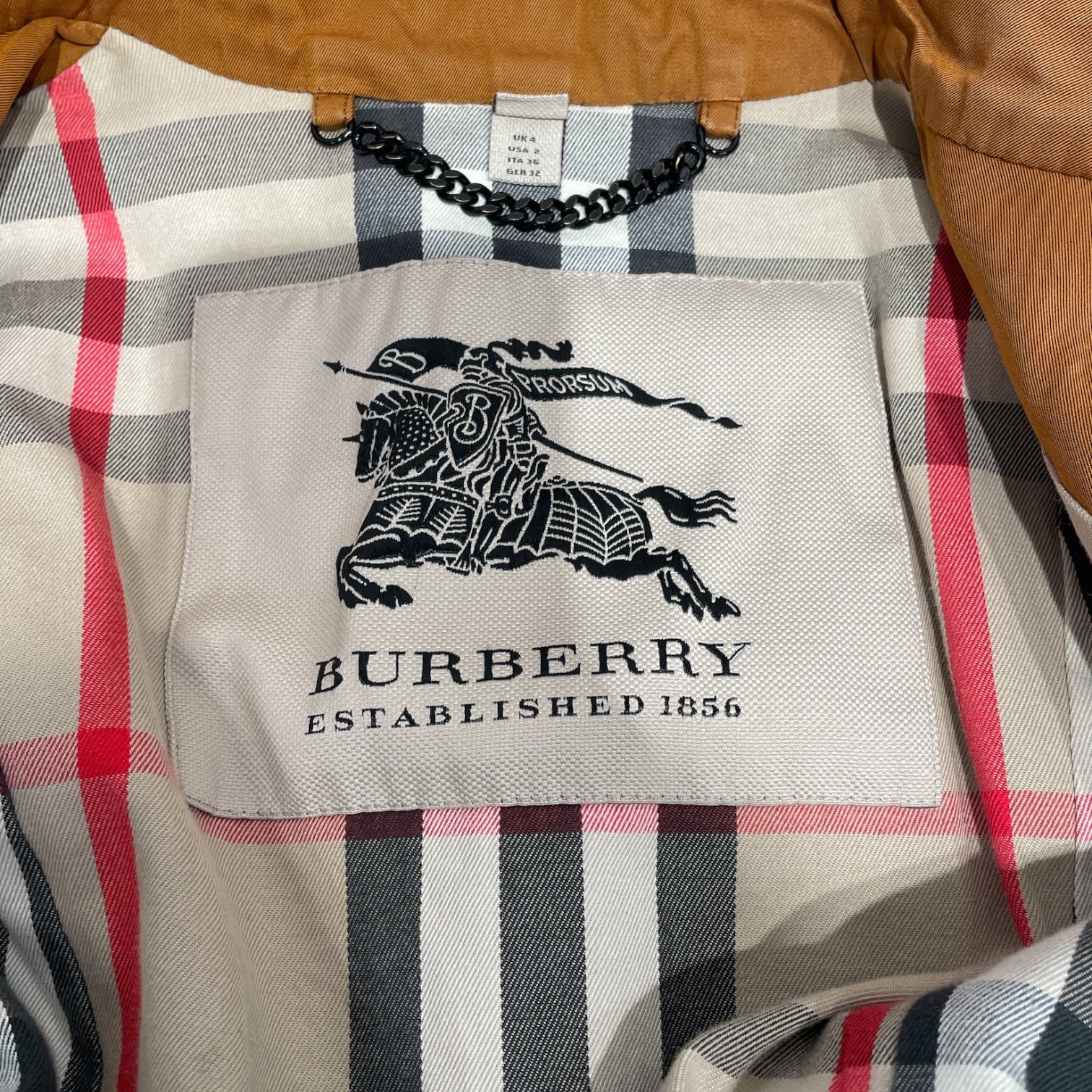 BURBERRY/Jacket/2/Cotton/CML/ view 3