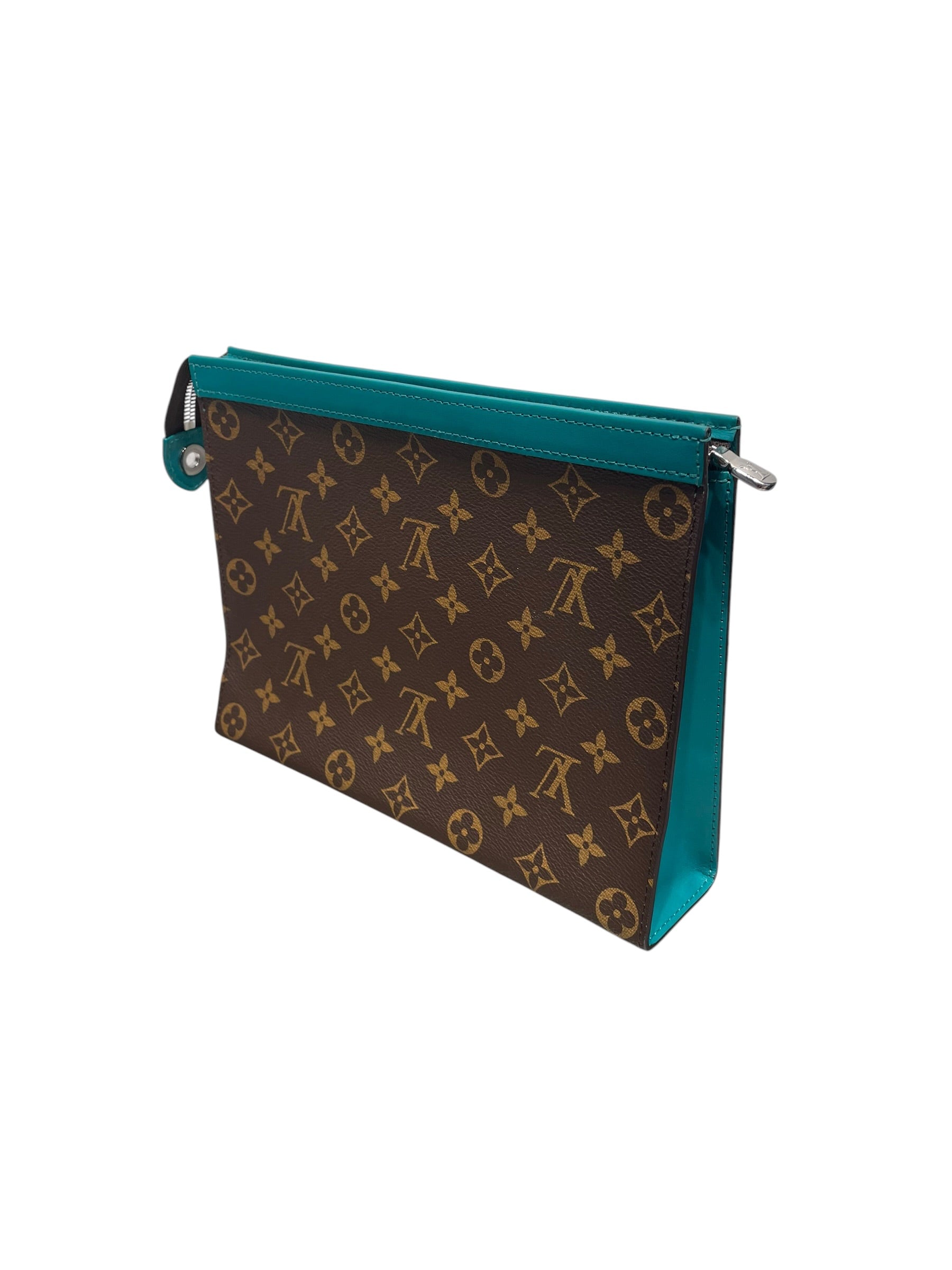 LOUIS VUITTON/Clutch Bag/Monogram/Leather/BRW/VOYAGER MACASSAR view 1
