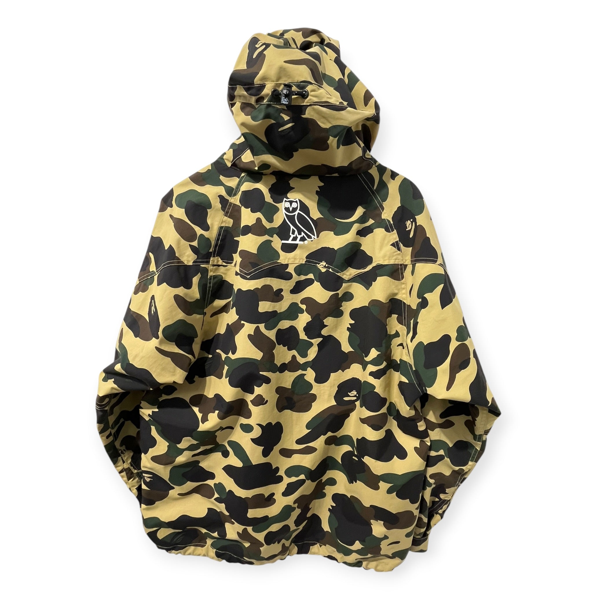 A BATHING APE/OCTOBERS VERY OWN(OVO)/Mountain Parka/L/Nylon/BEG/Camouflage/1ST CAMO SNOWBOARD JKT view 2