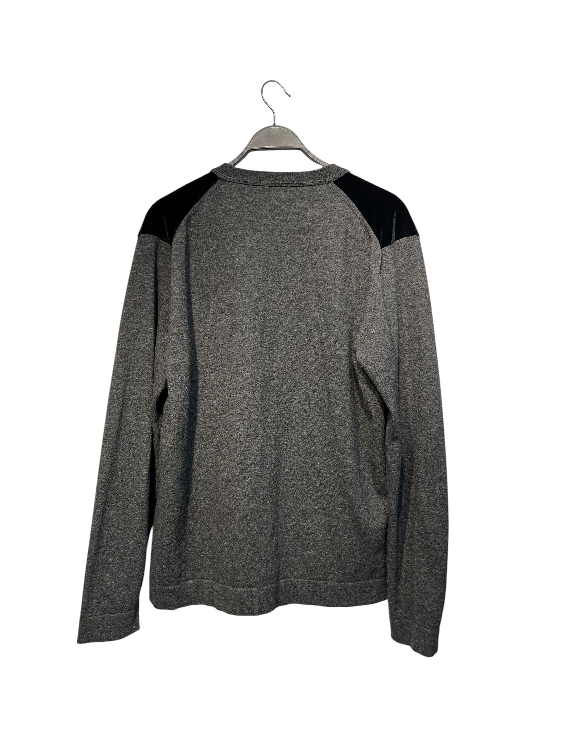 EMPORIO ARMANI/Cardigan/M/Wool/GRY/ view 2
