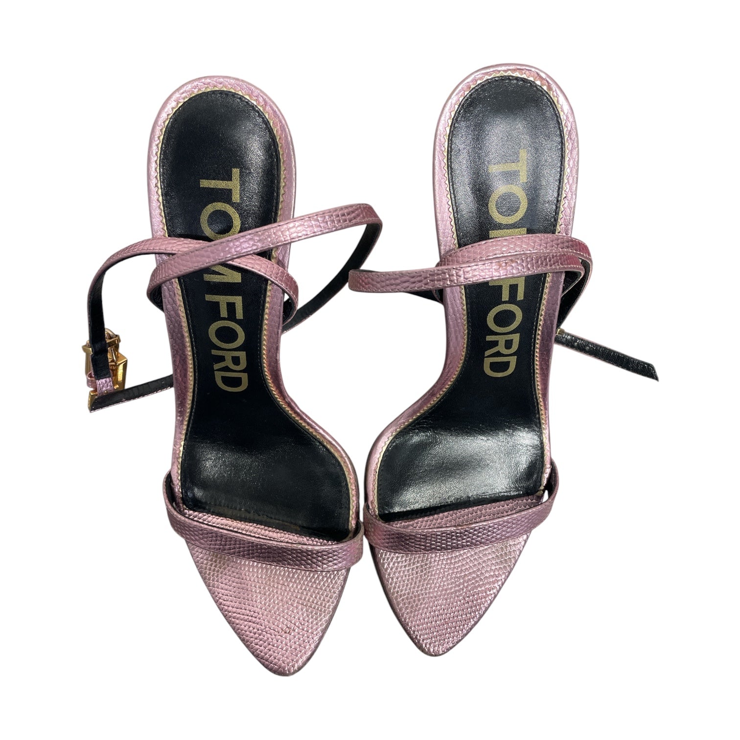 TOM FORD/Heels/EU 37.5/Leather/PNK/Ankle Strap/ view 3