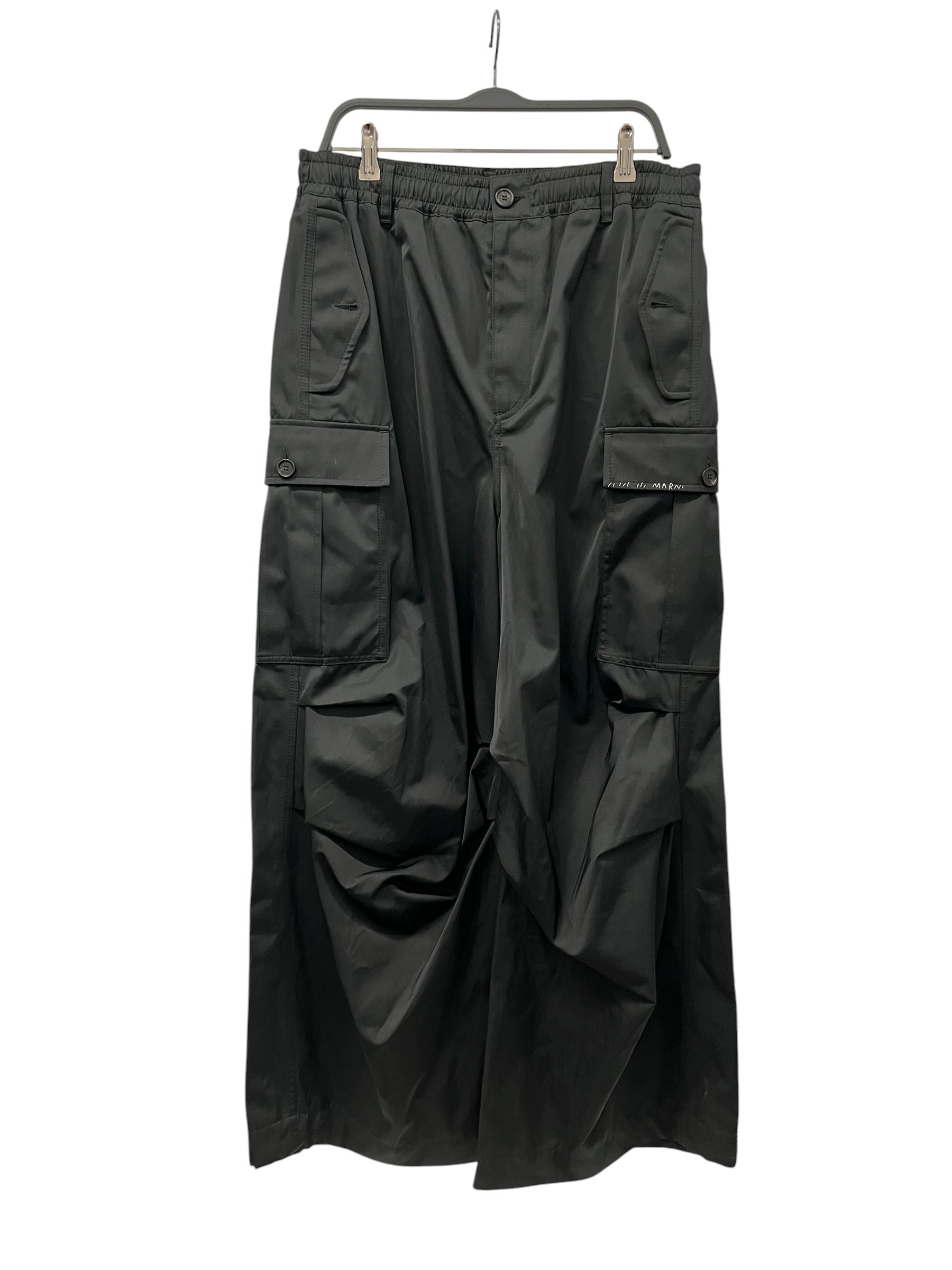 MARNI/Cargo Pants/52/Nylon/BLK/WATER REPELLENT TAFFETA' view 1