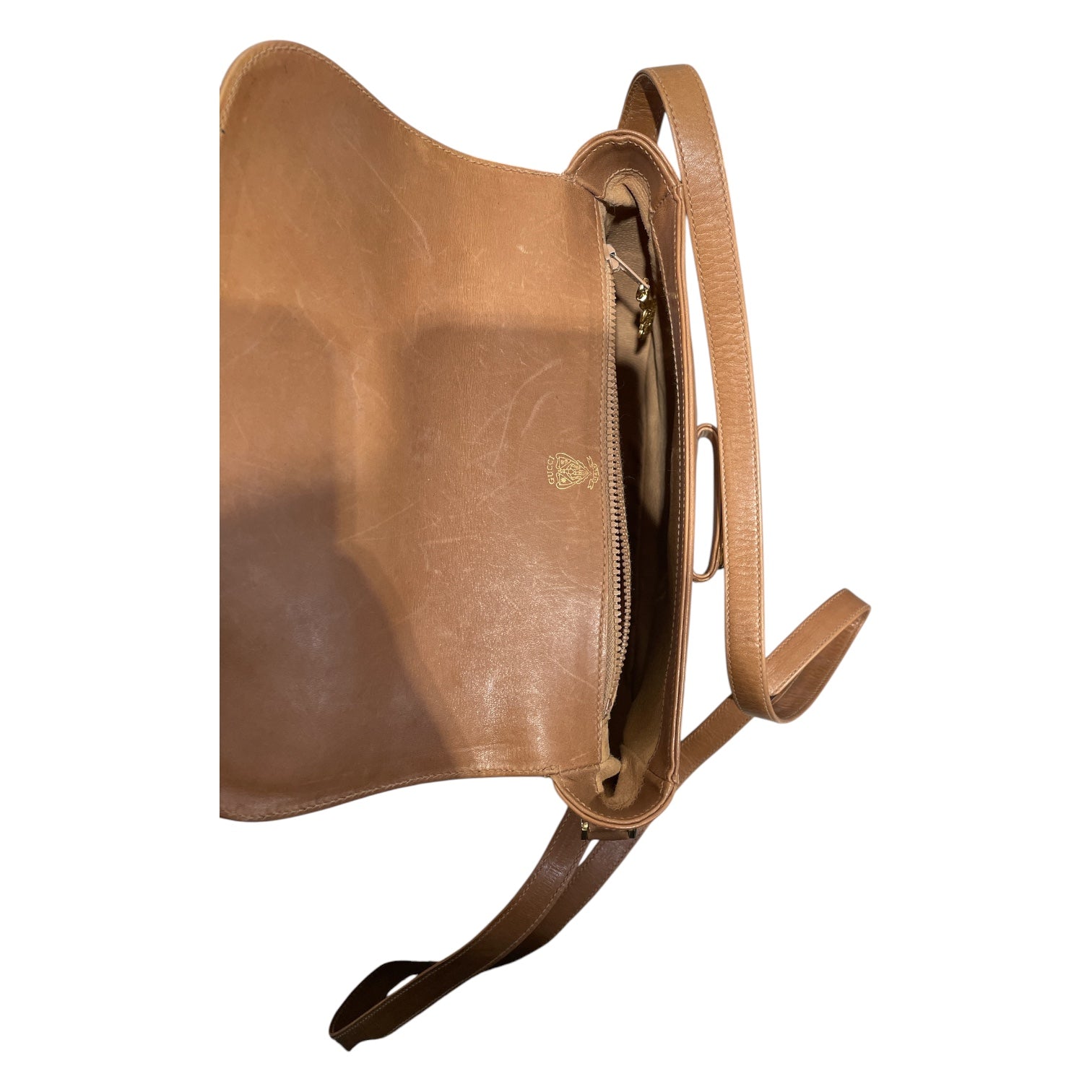 GUCCI/Cross Body Bag/Leather/BEG/1955 HORSEBIT view 6