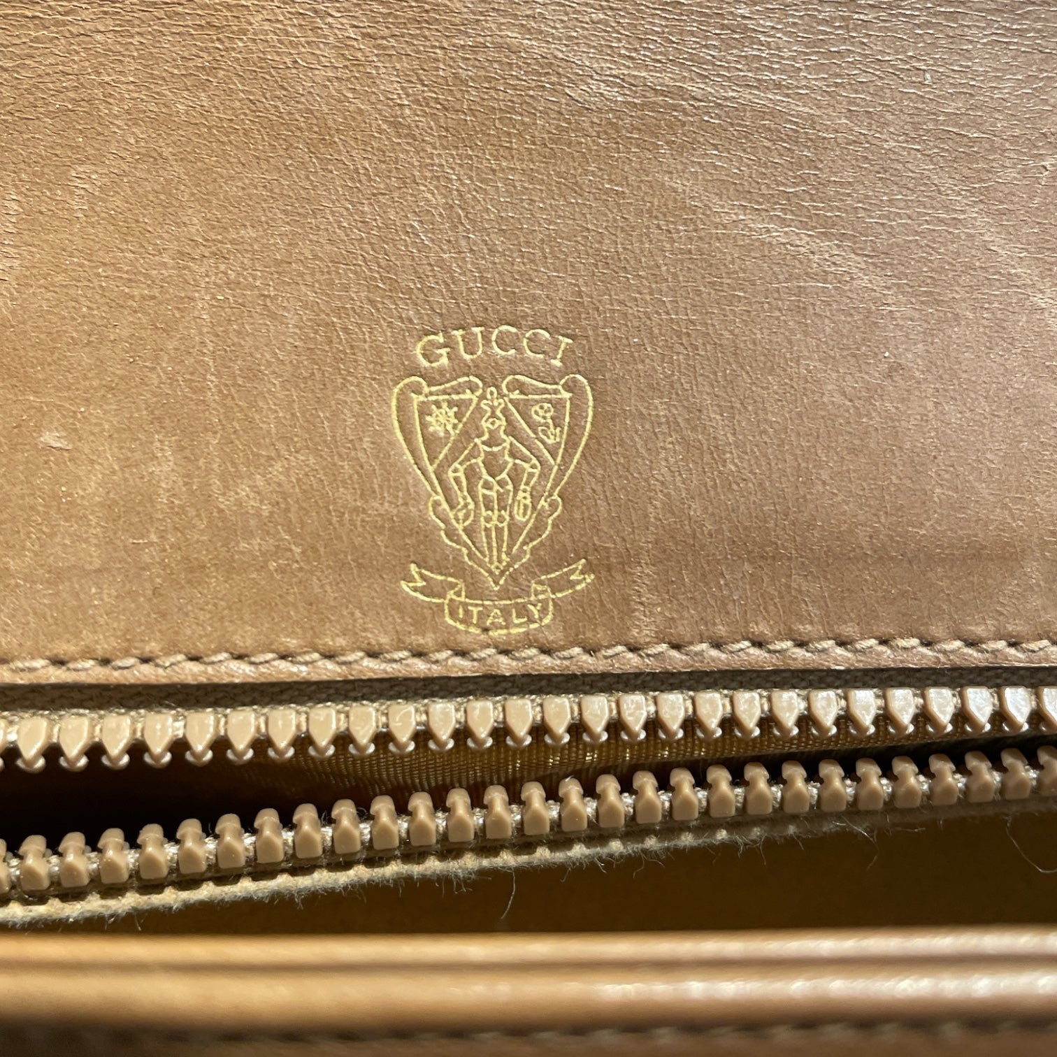 GUCCI/Cross Body Bag/Leather/BEG/1955 HORSEBIT view 5