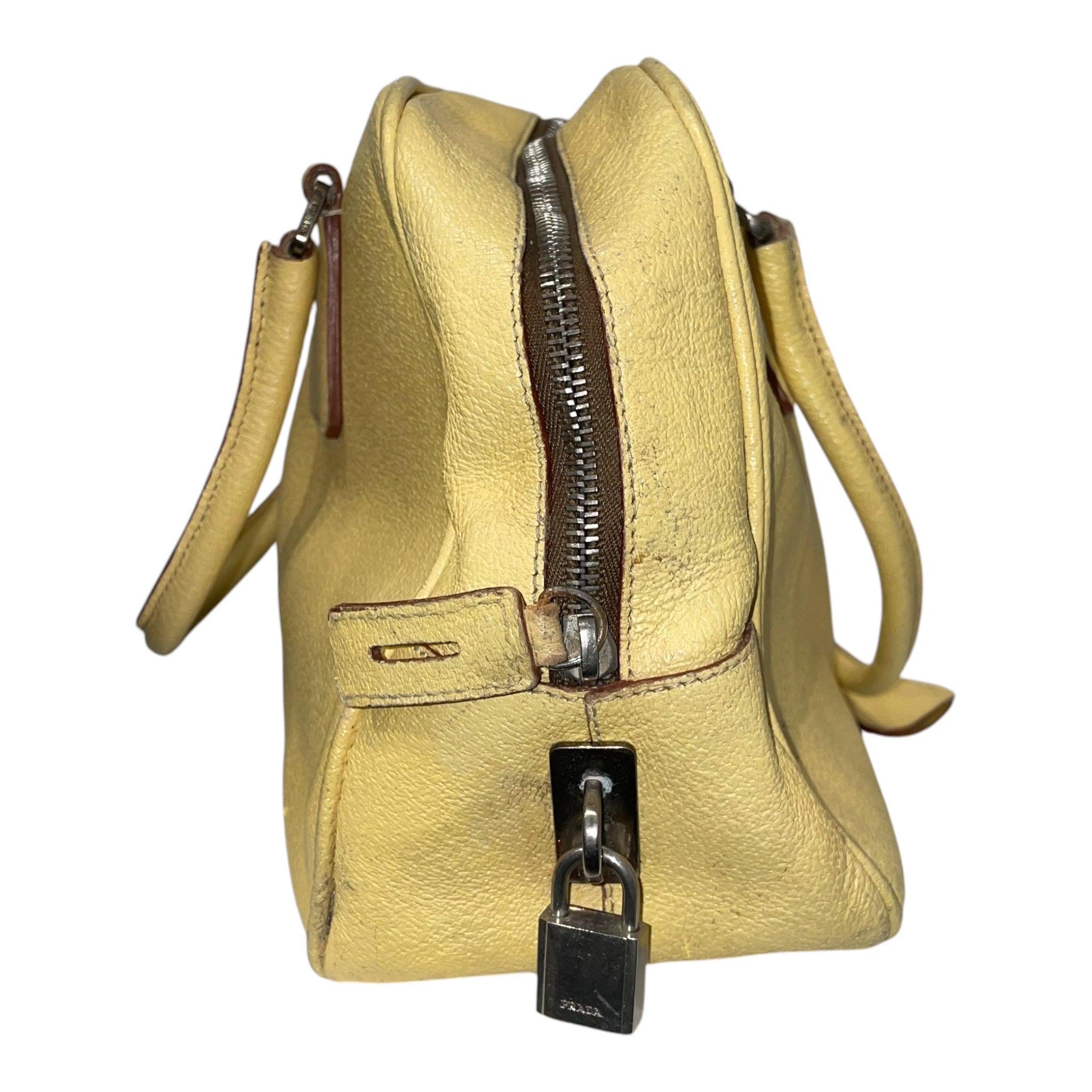 PRADA/Bag/Leather/YEL/VITELLO DAINO view 6