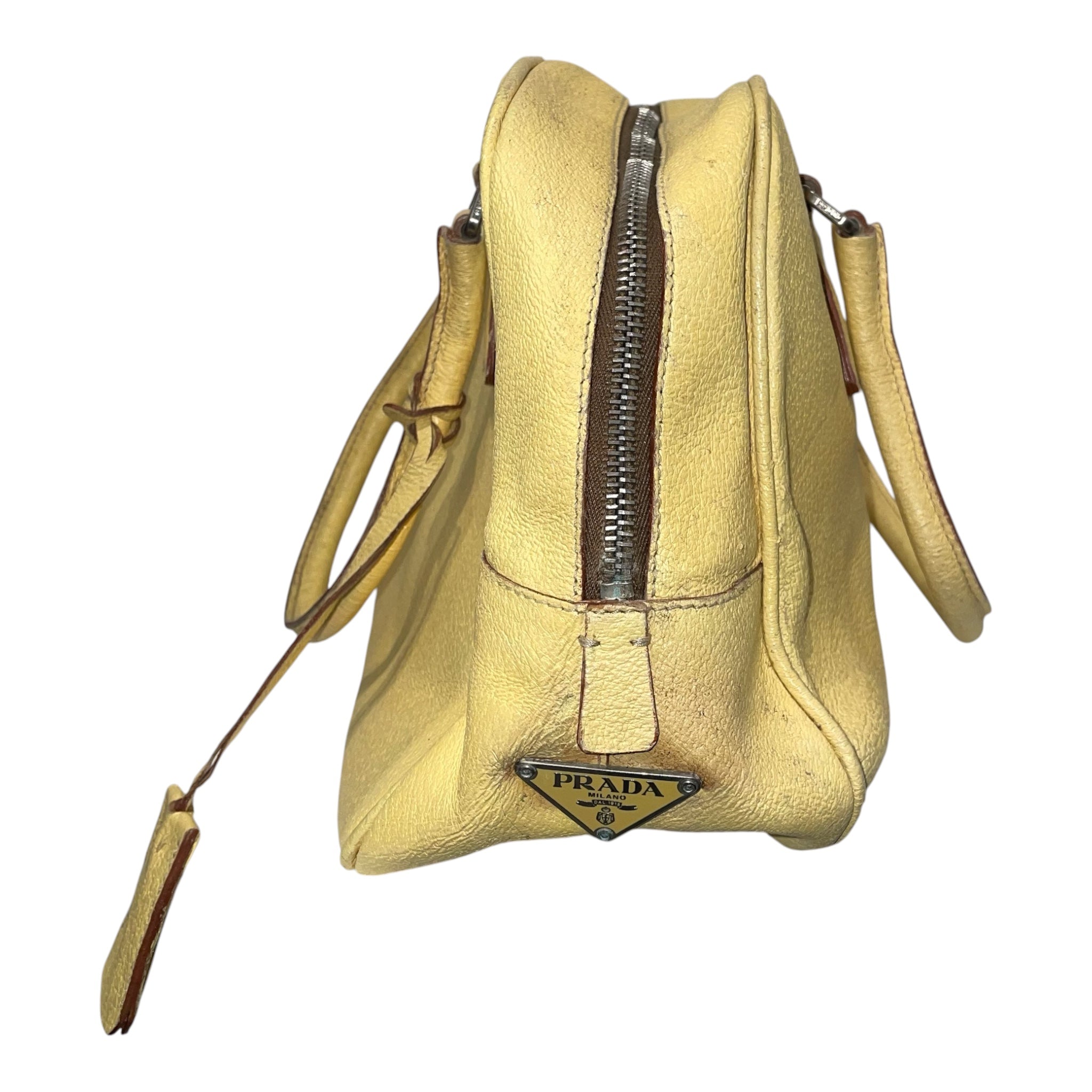 PRADA/Bag/Leather/YEL/VITELLO DAINO view 7