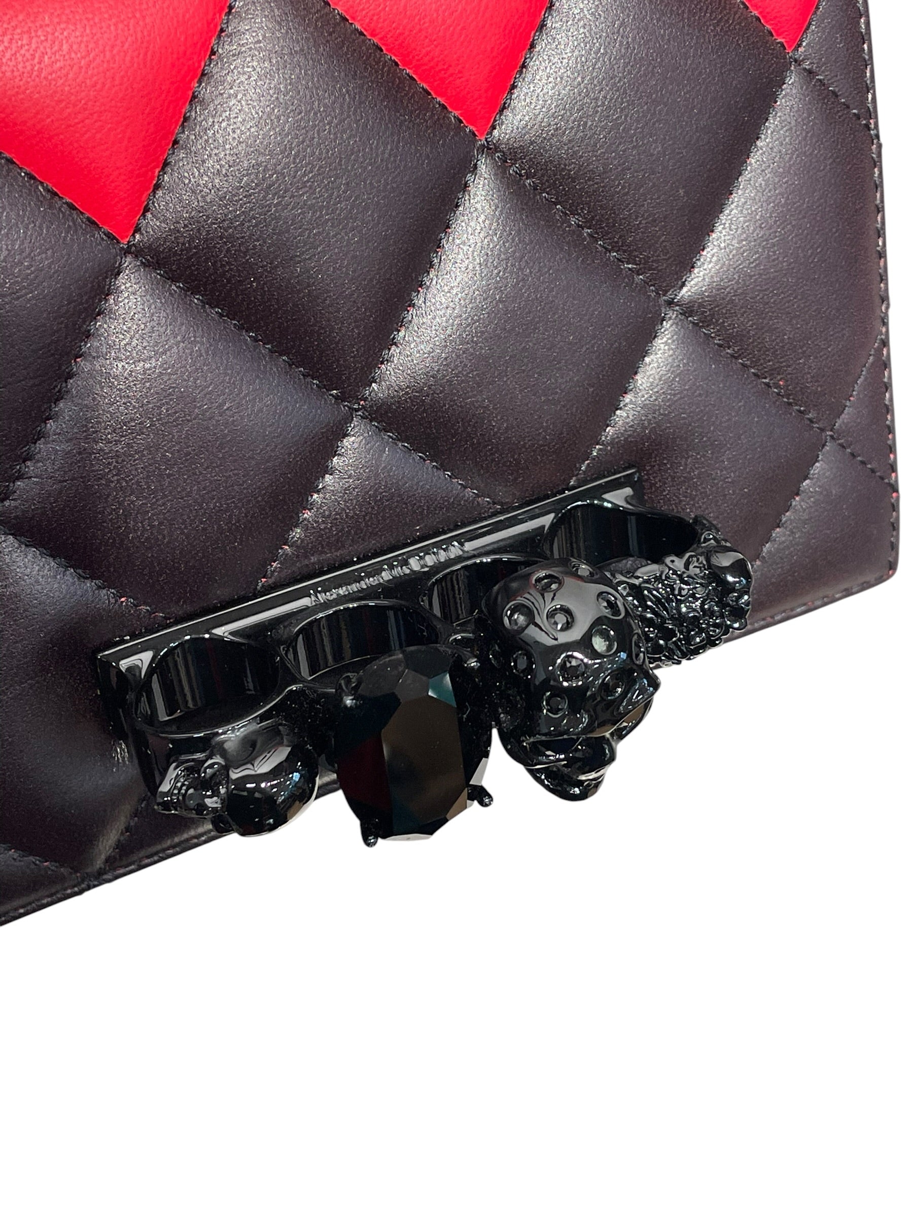 Alexander McQueen/Bag/Leather/RED/KNUCKLE BAG view 5
