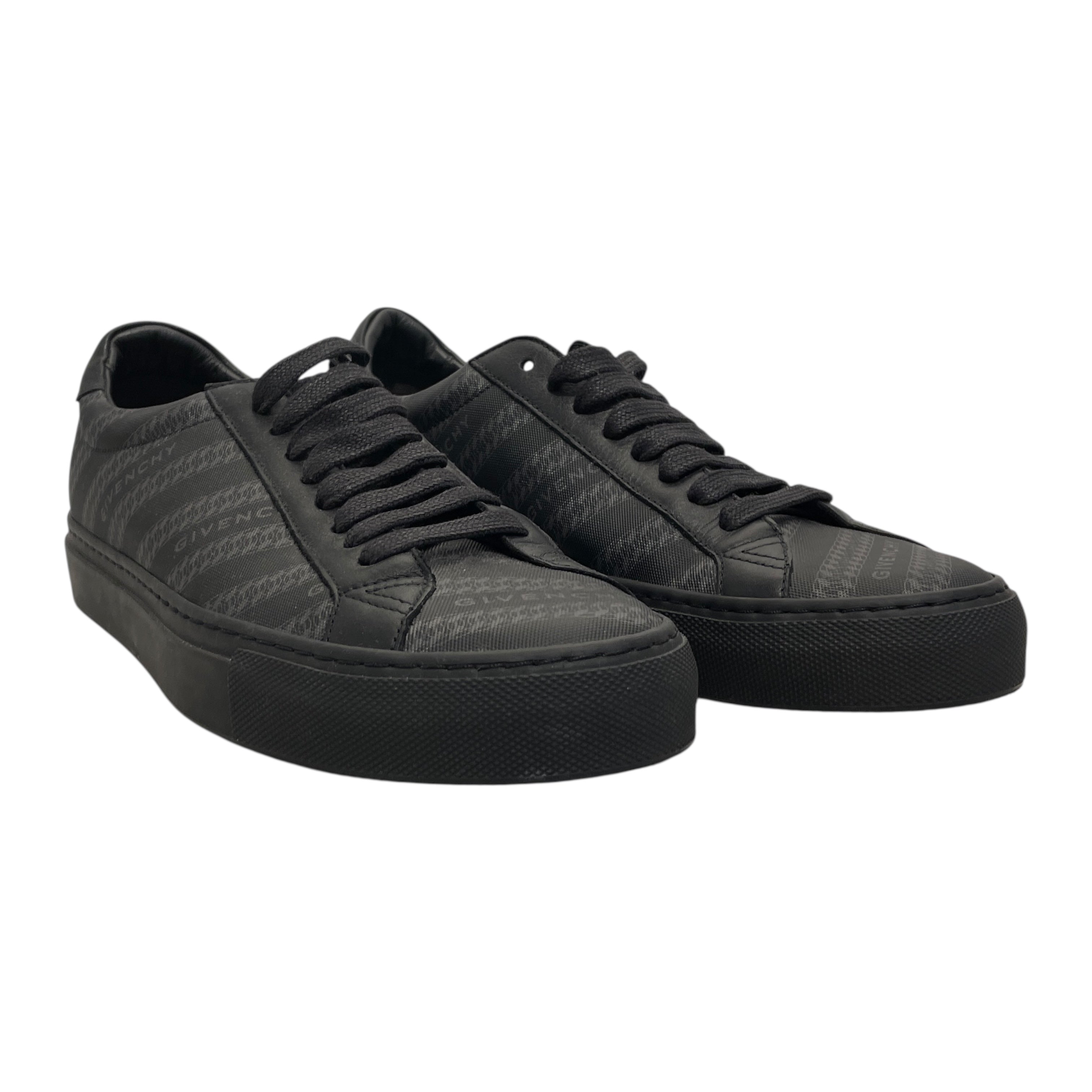 GIVENCHY/Low-Sneakers/EU 40/All Over Print/Leather/BLK/ view 1