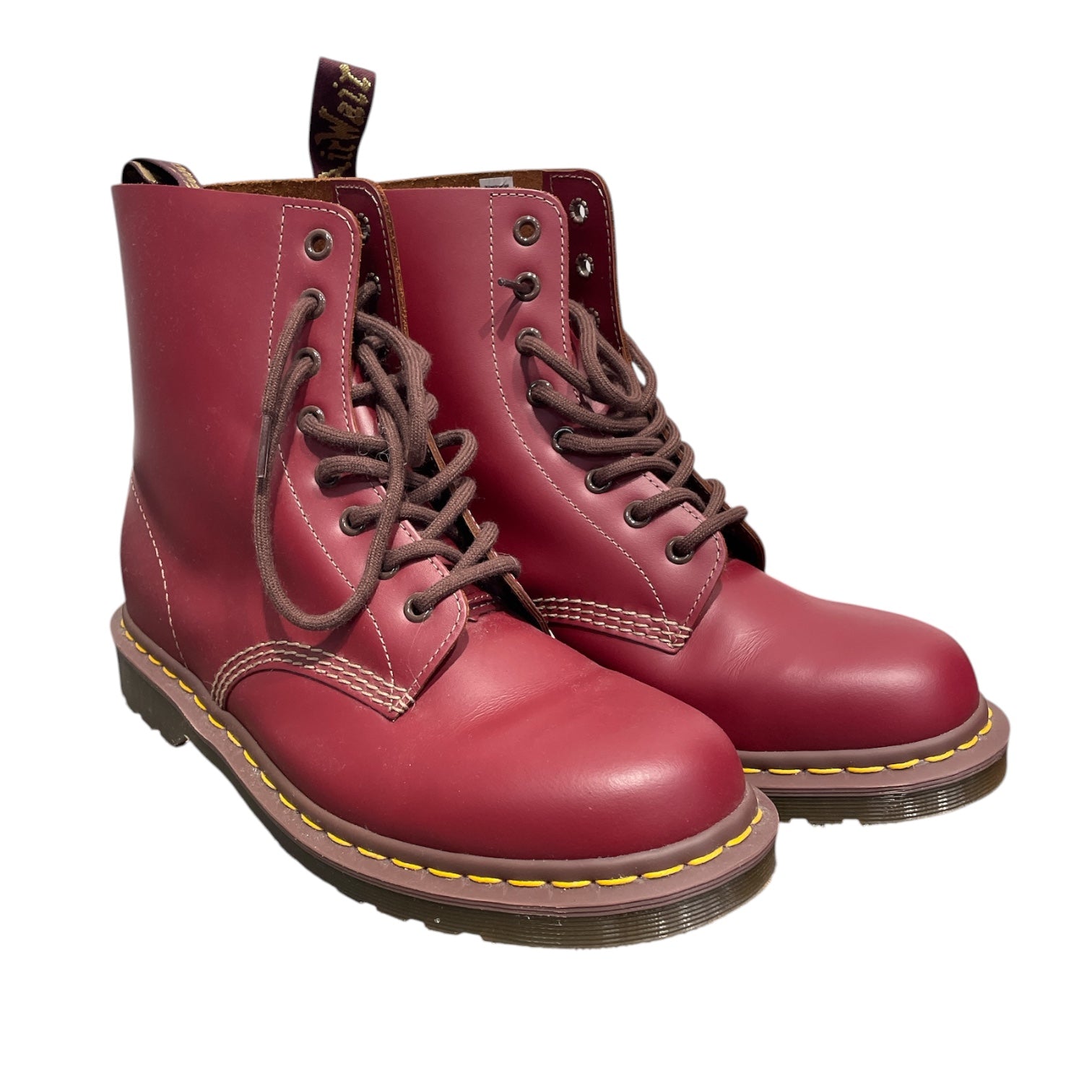 Dr.Martens/Lace Up Boots/US 9/BRD/8 Hole/England 1460 view 1