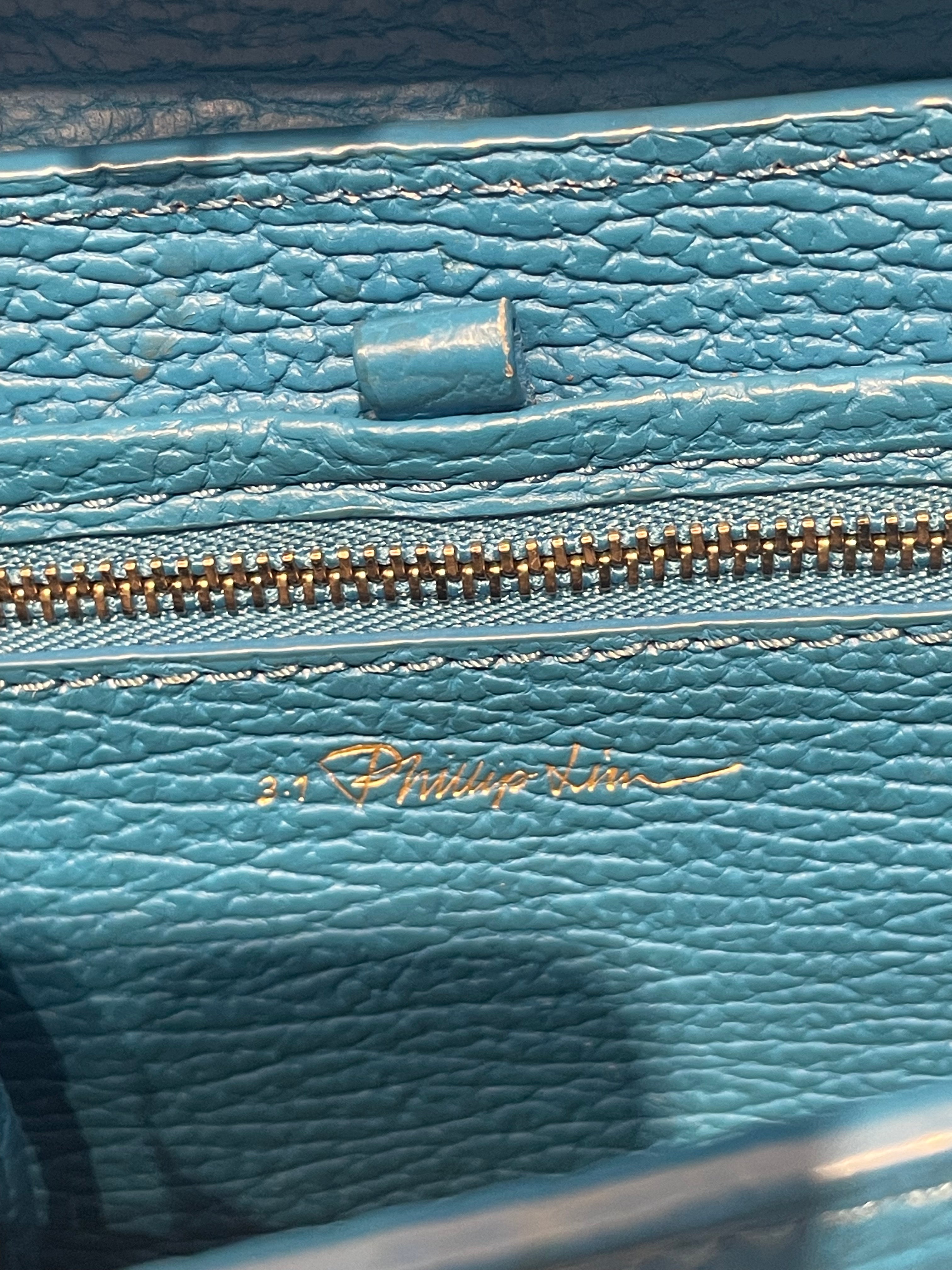 3.1 phillip lim/Bag/Leather/BLU/Mini Shark view 5