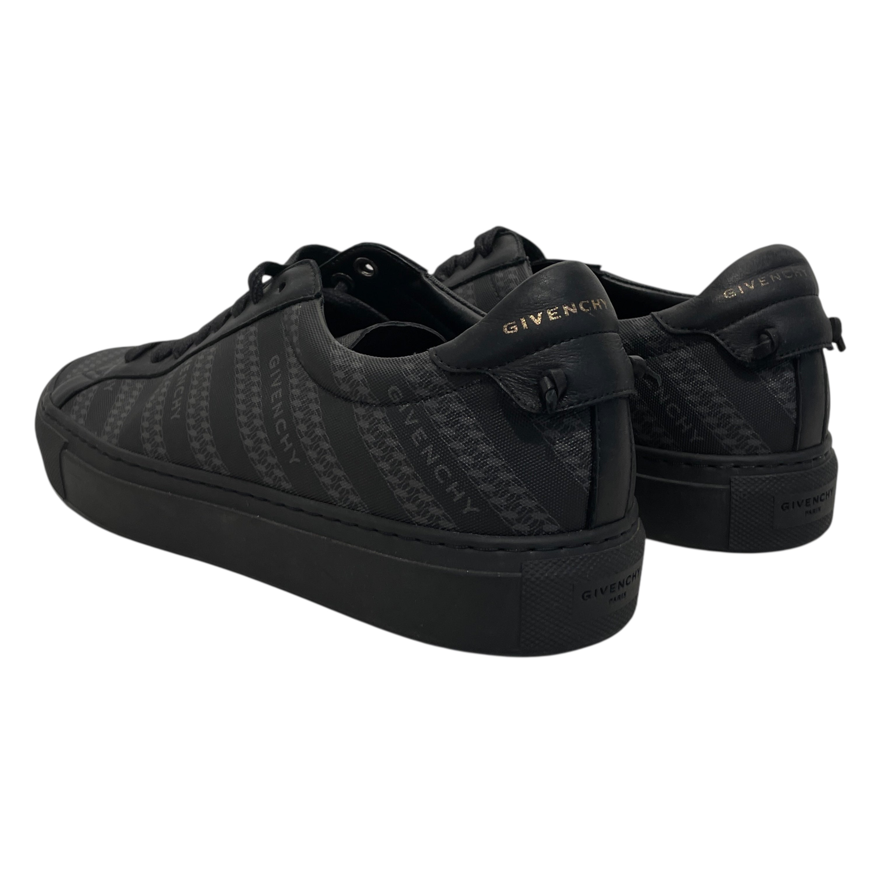 GIVENCHY/Low-Sneakers/EU 40/All Over Print/Leather/BLK/ view 2