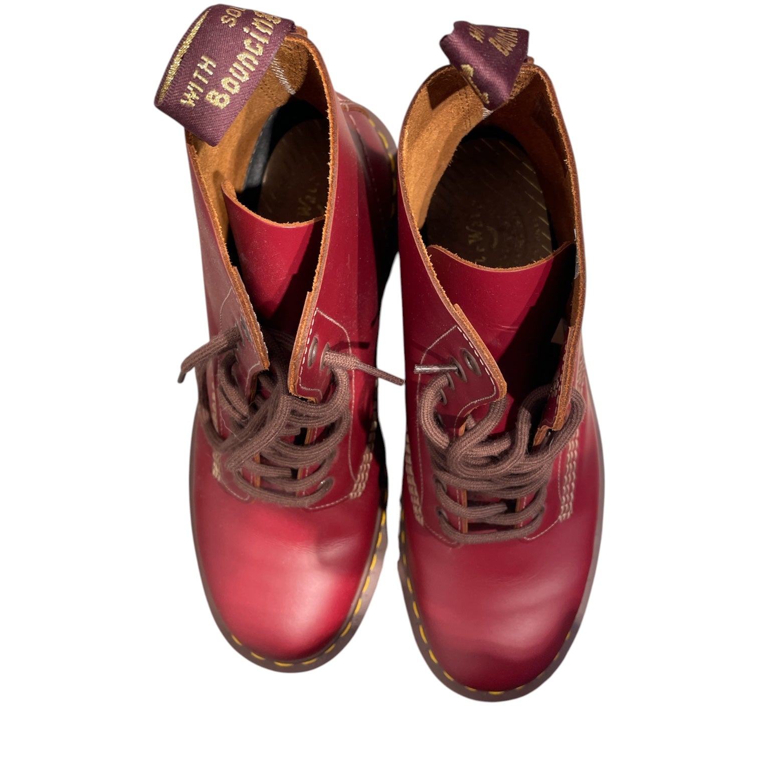 Dr.Martens/Lace Up Boots/US 9/BRD/8 Hole/England 1460 view 3