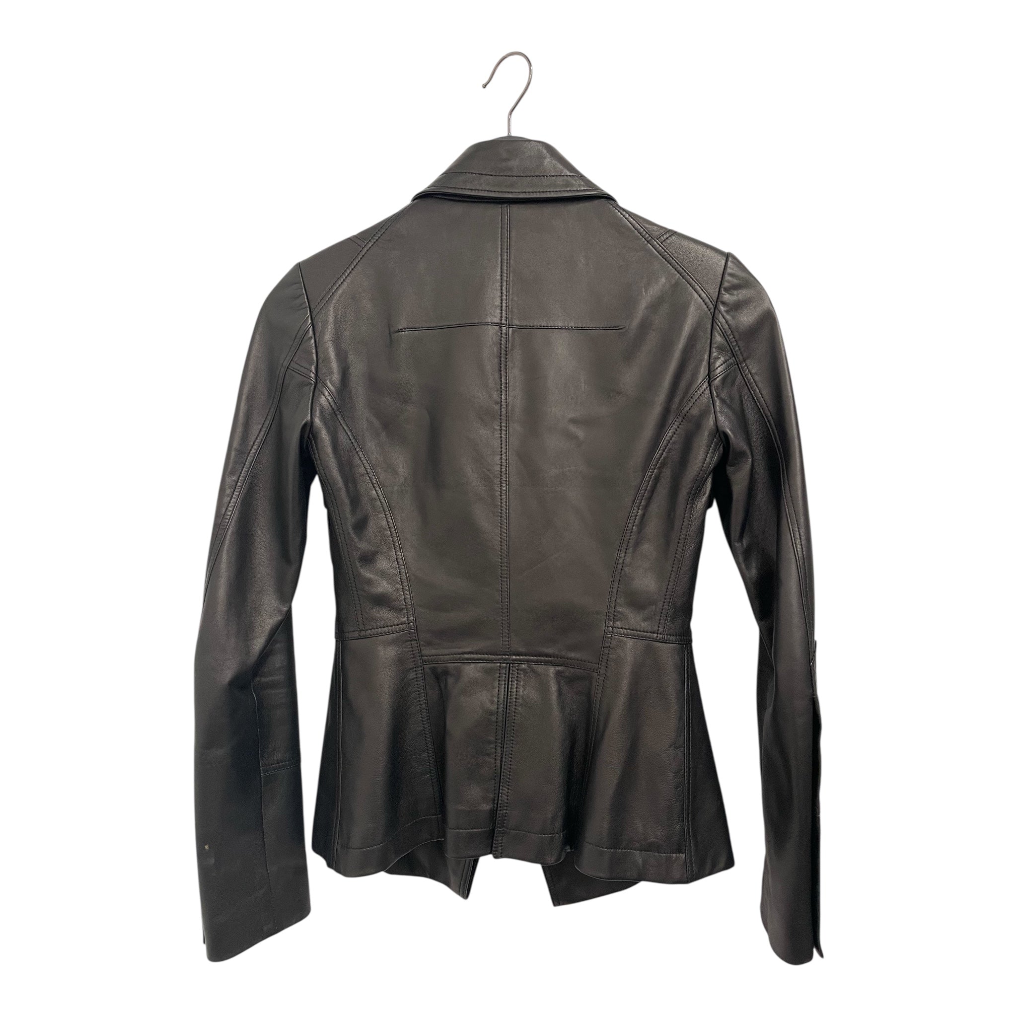 TOM FORD/Leather Jkt/36/Leather/BLK/POCKETS ON FRONT view 2