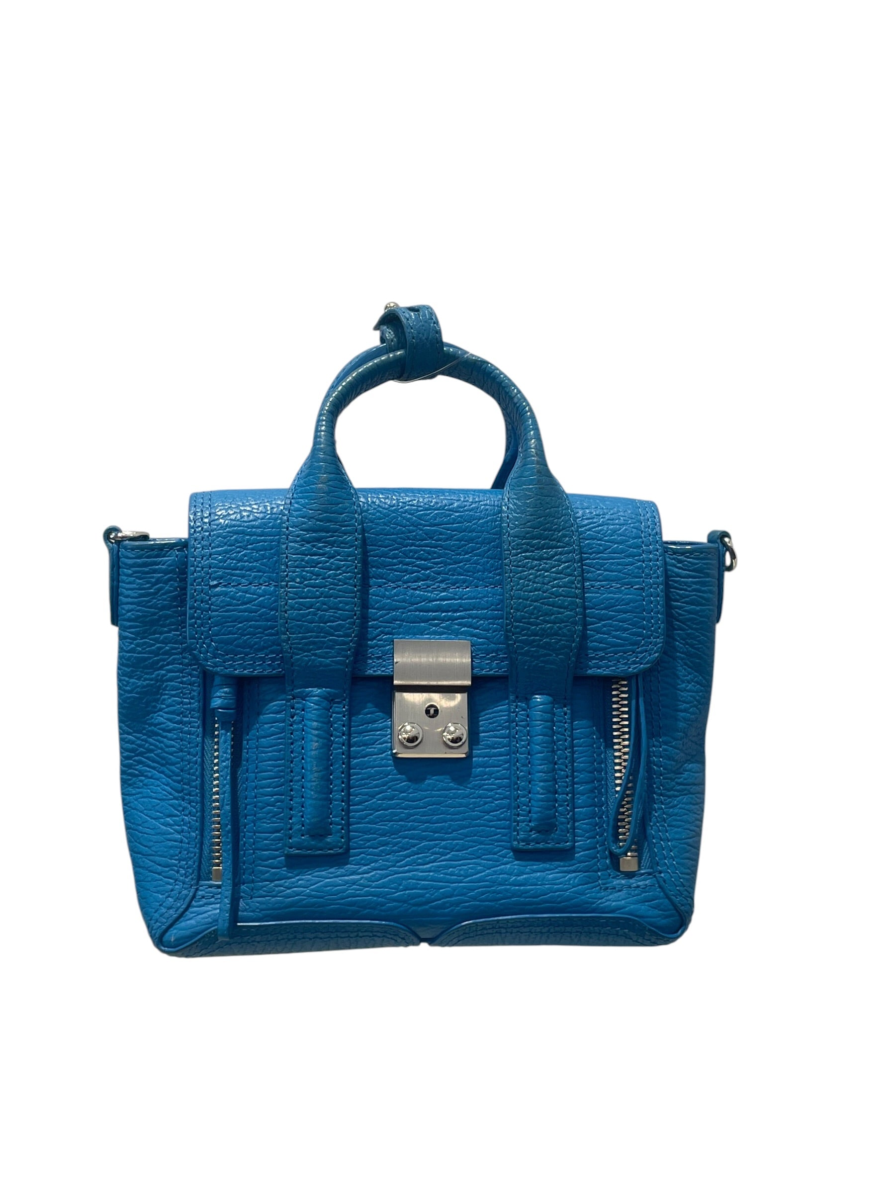 3.1 phillip lim/Bag/Leather/BLU/Mini Shark view 1